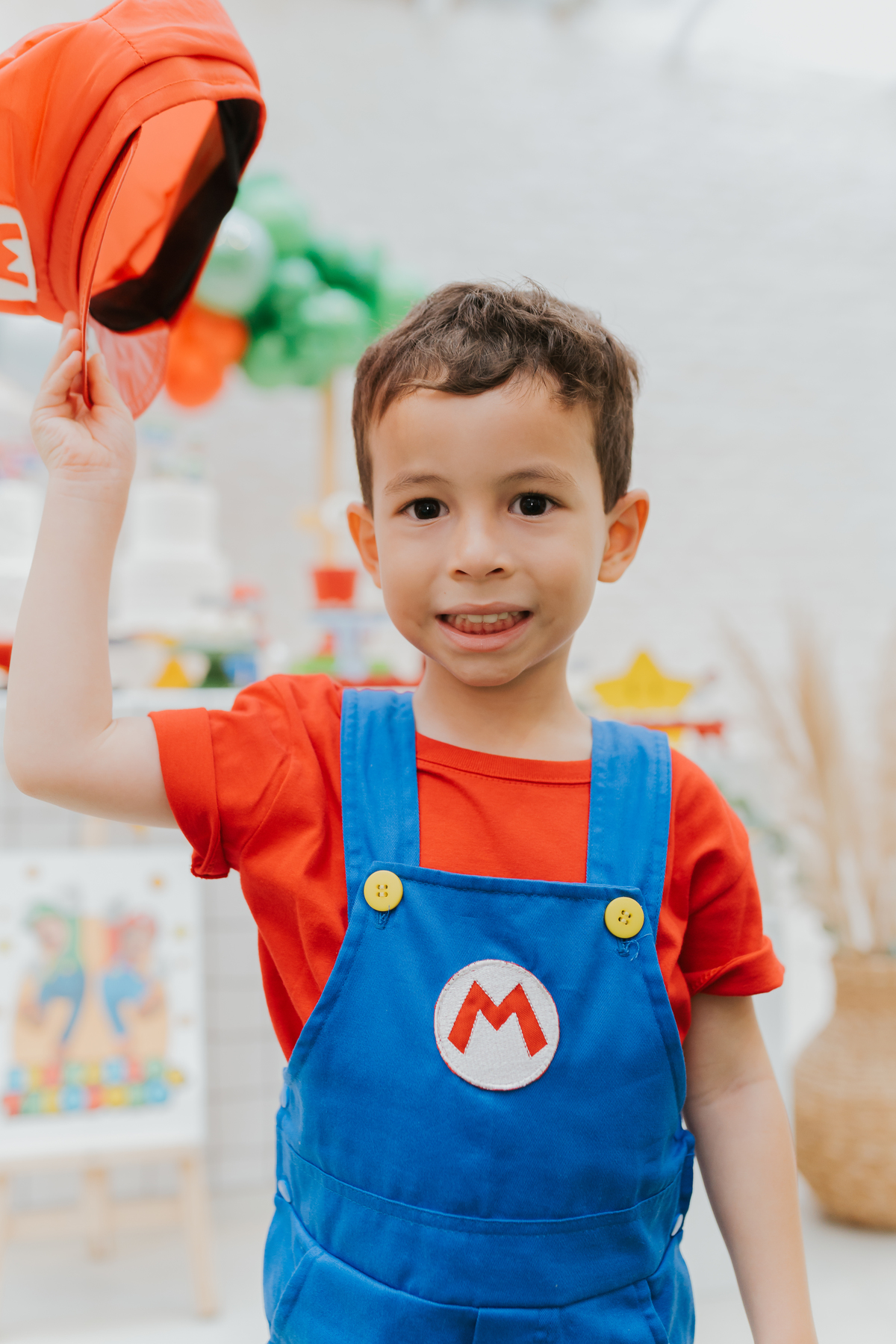 fotografia festa infantil evento fotografa Rio de Janeiro bernardo Theodoro casa belie laranjeiras tema Mario rj 