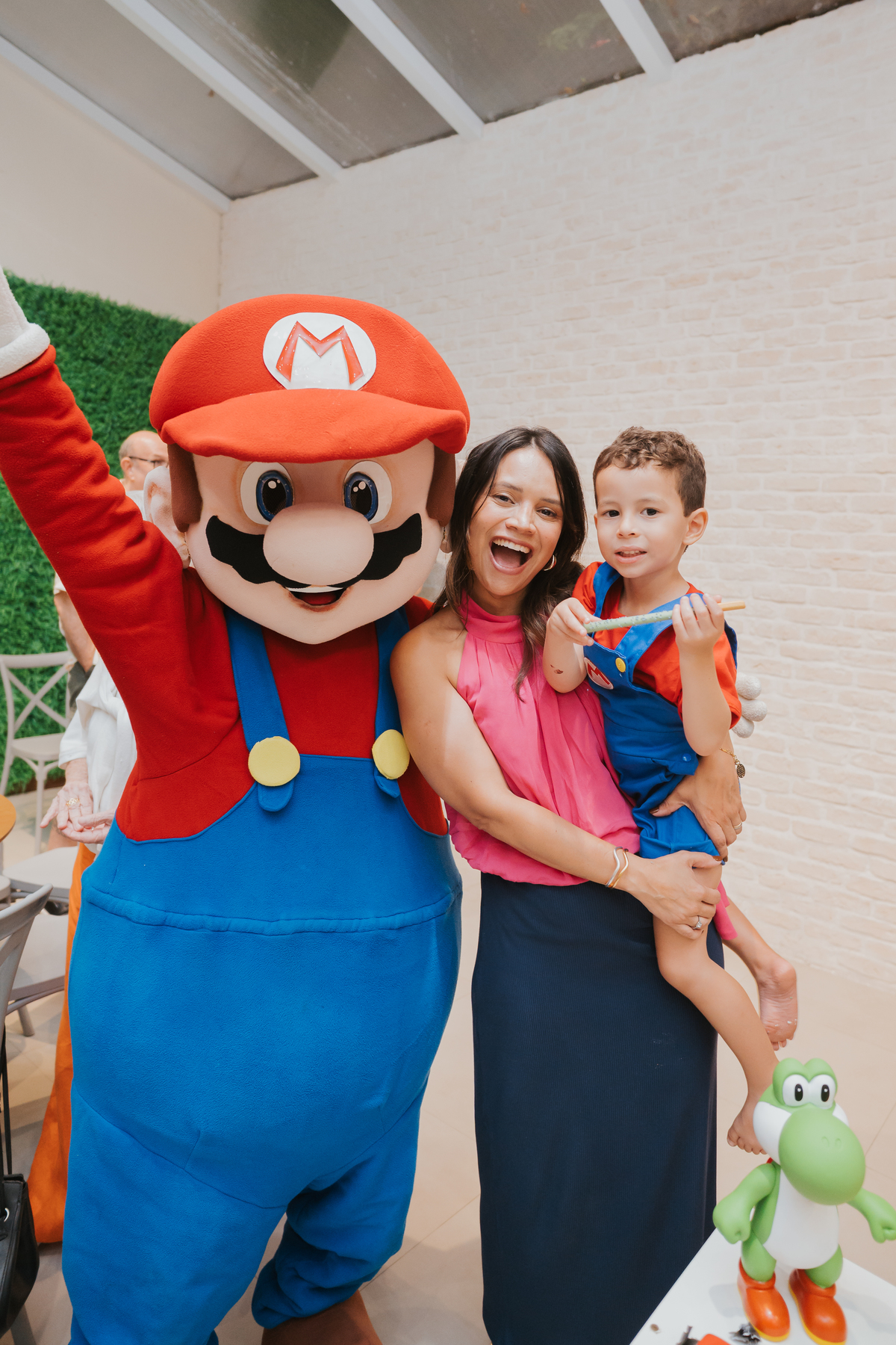 fotografia festa infantil evento fotografa Rio de Janeiro bernardo Theodoro casa belie laranjeiras tema Mario rj 