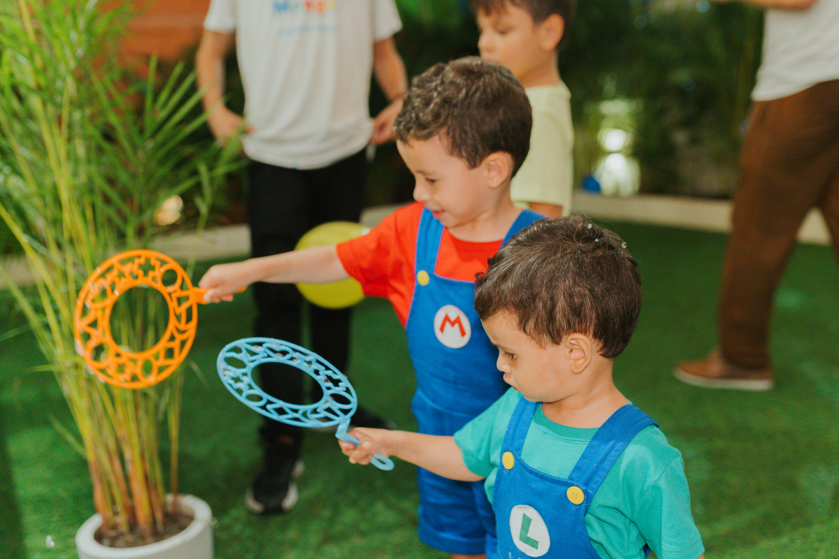 fotografia festa infantil evento fotografa Rio de Janeiro bernardo Theodoro casa belie laranjeiras tema Mario rj 