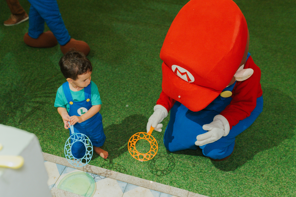 fotografia festa infantil evento fotografa Rio de Janeiro bernardo Theodoro casa belie laranjeiras tema Mario rj 