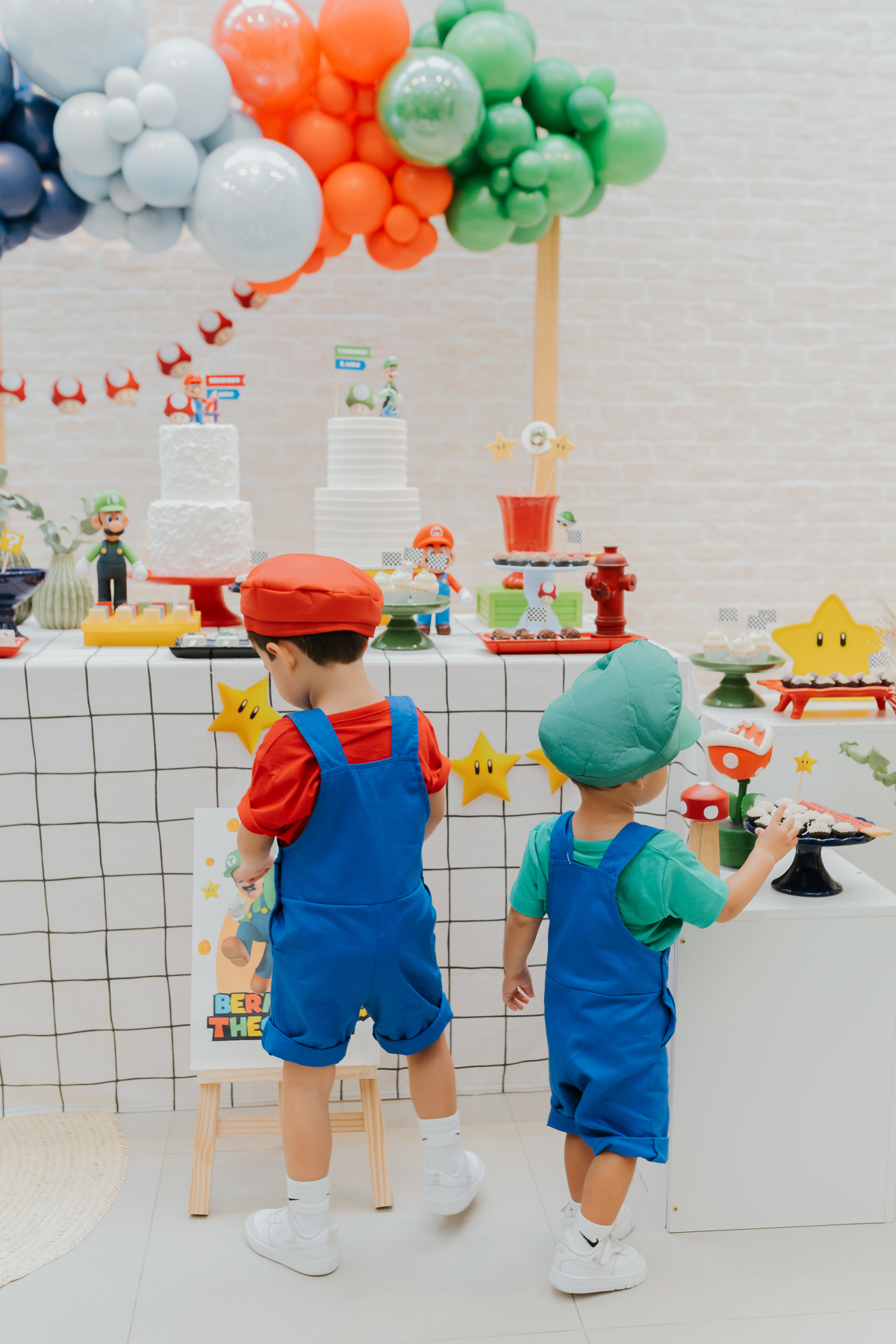 fotografia festa infantil evento fotografa Rio de Janeiro bernardo Theodoro casa belie laranjeiras tema Mario rj 