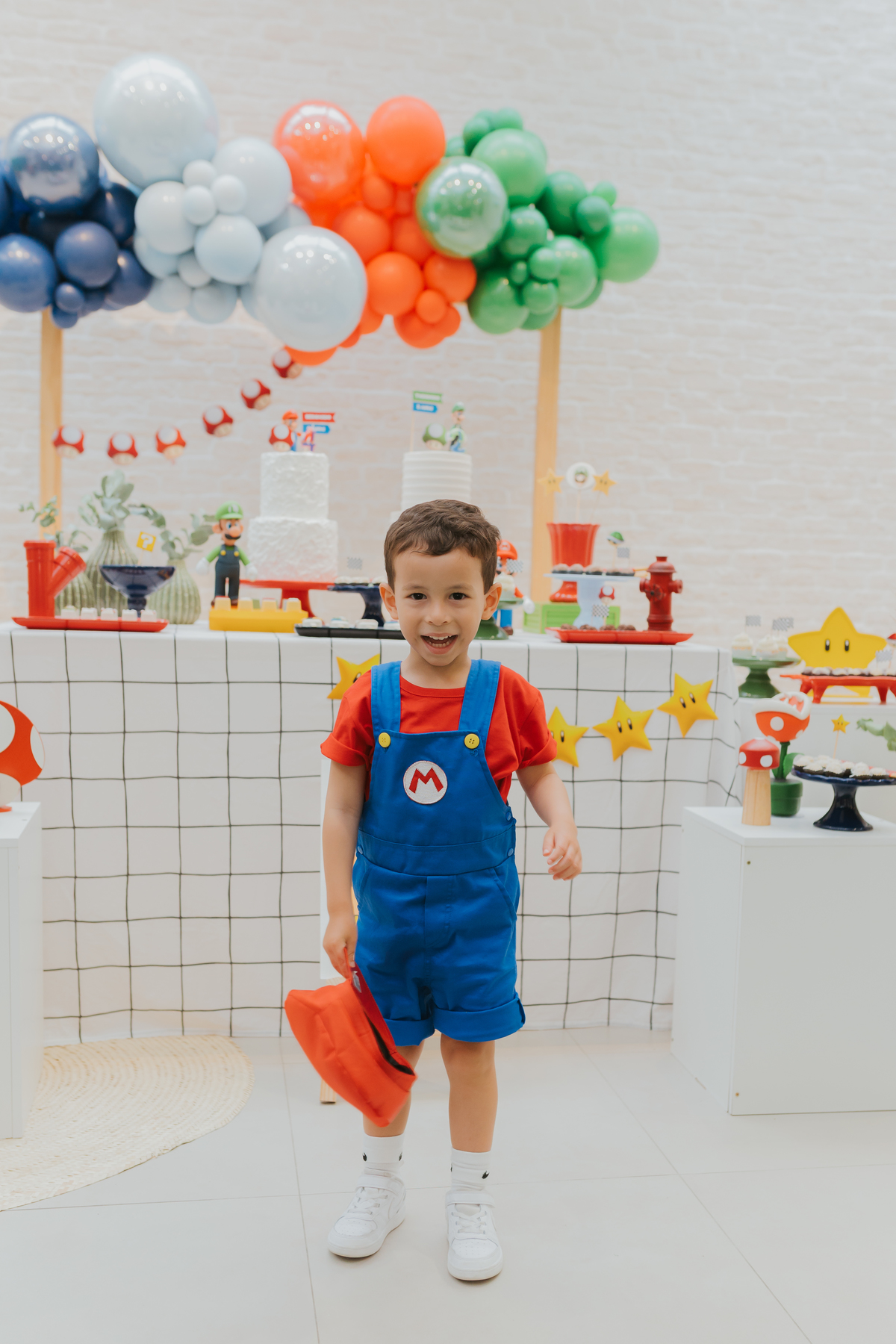 fotografia festa infantil evento fotografa Rio de Janeiro bernardo Theodoro casa belie laranjeiras tema Mario rj 