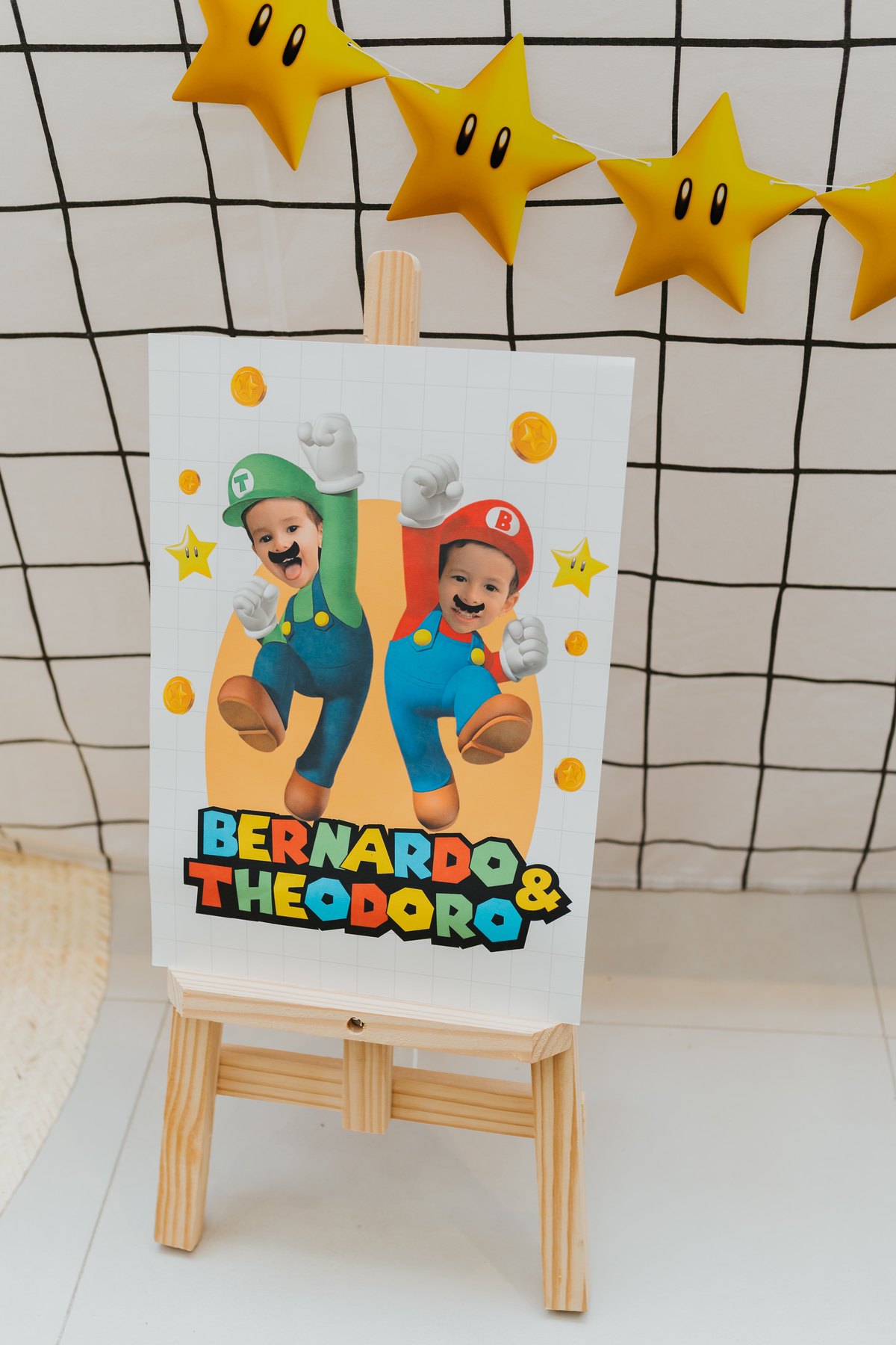 fotografia festa infantil evento fotografa Rio de Janeiro bernardo Theodoro casa belie laranjeiras tema Mario rj 