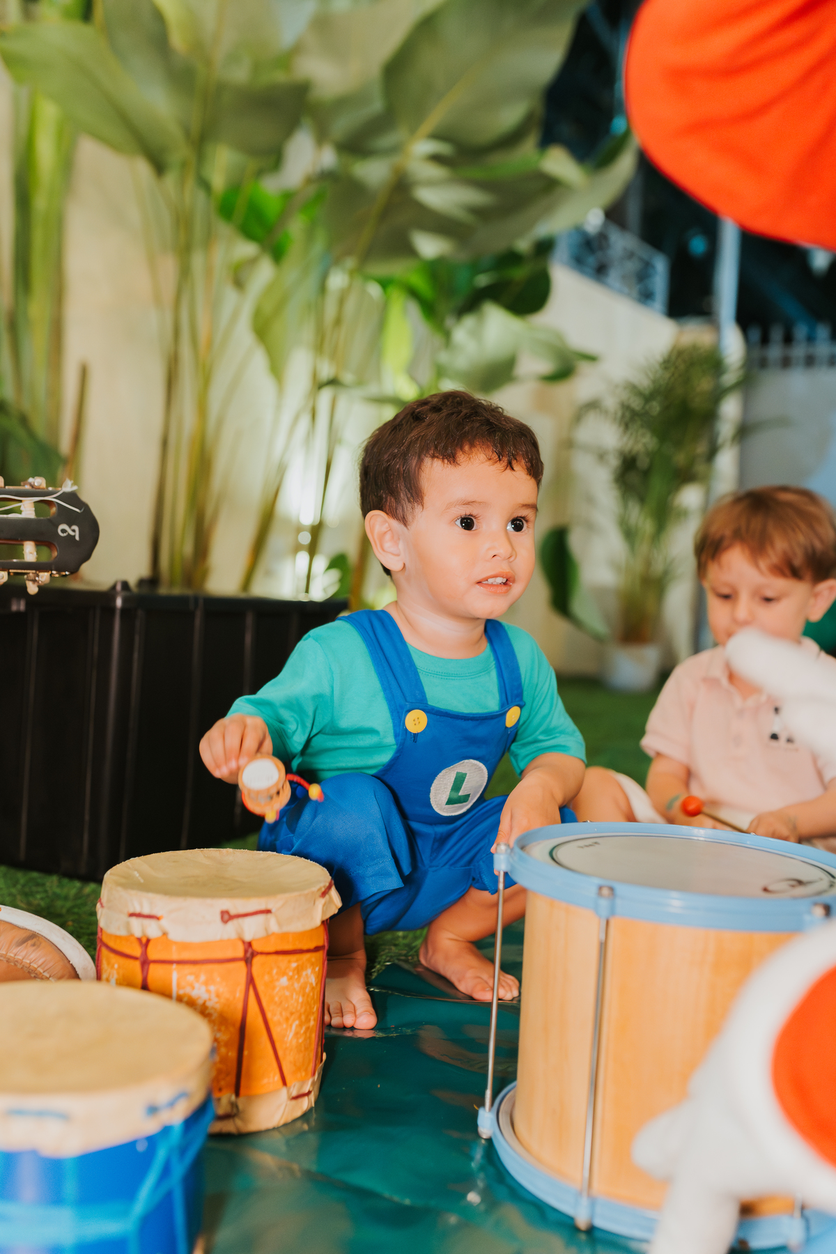 fotografia festa infantil evento fotografa Rio de Janeiro bernardo Theodoro casa belie laranjeiras tema Mario rj 