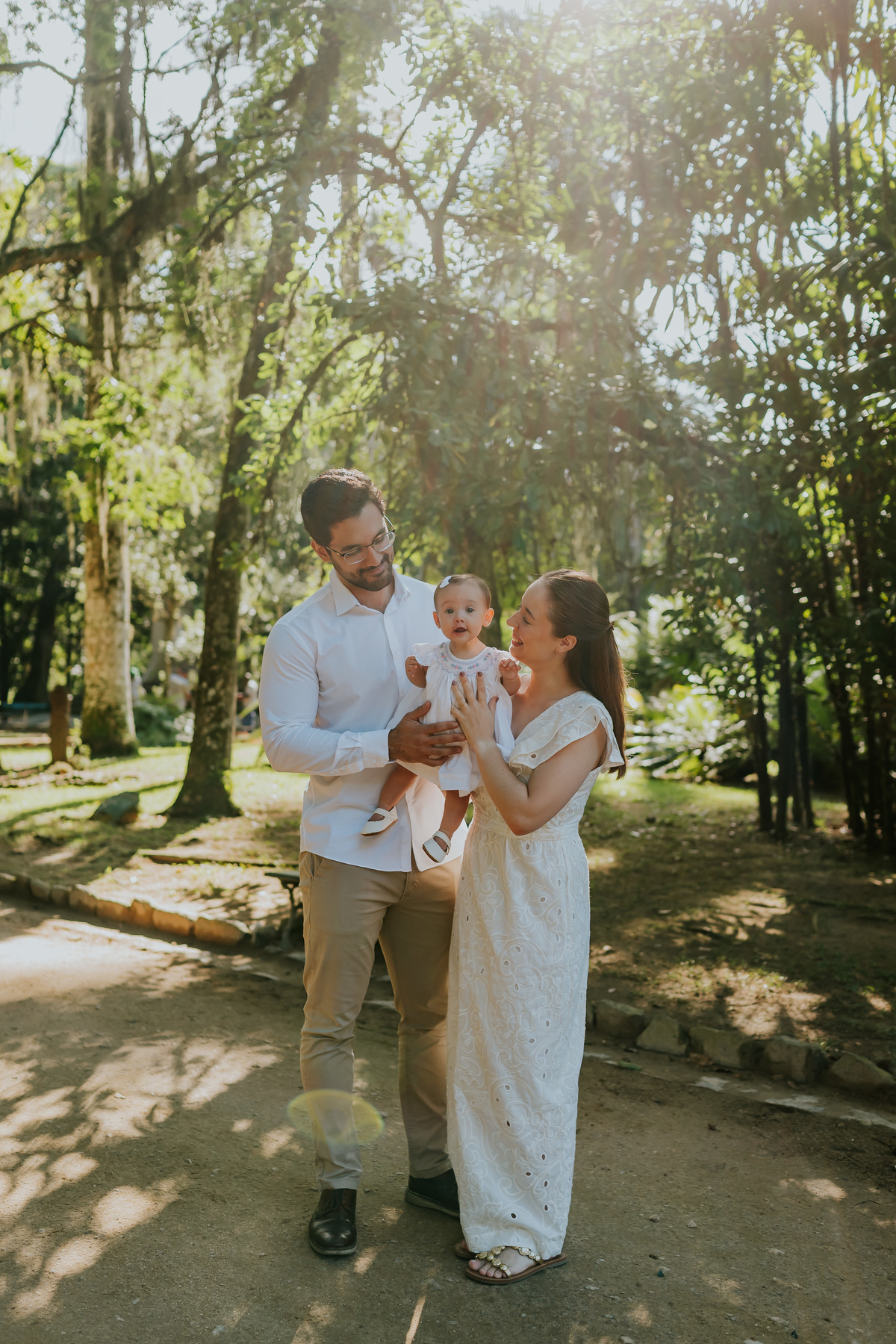 fotografia fotografa 6 meses Fernanda acompanhamento ensaio família rj Rio de Janeiro jardim botânico externo natureza