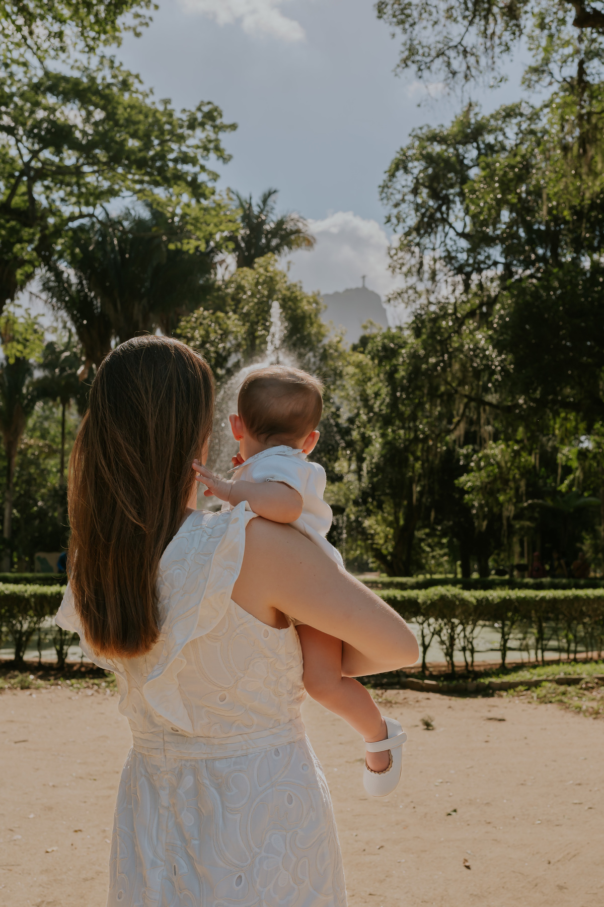 fotografia fotografa 6 meses Fernanda acompanhamento ensaio família rj Rio de Janeiro jardim botânico externo natureza