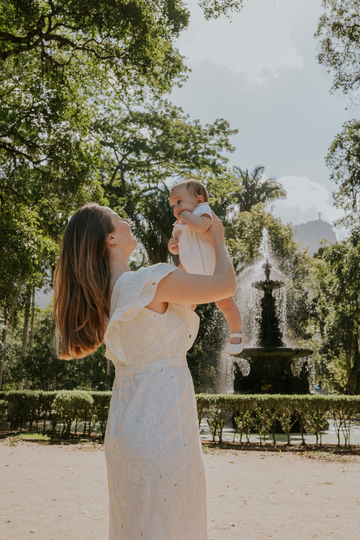 fotografia fotografa 6 meses Fernanda acompanhamento ensaio família rj Rio de Janeiro jardim botânico externo natureza