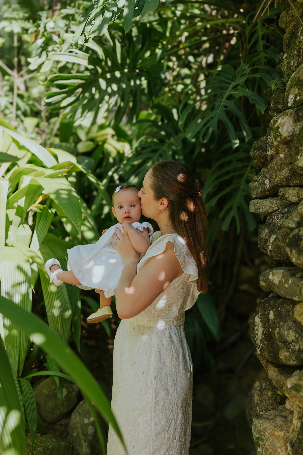 fotografia fotografa 6 meses Fernanda acompanhamento ensaio família rj Rio de Janeiro jardim botânico externo natureza