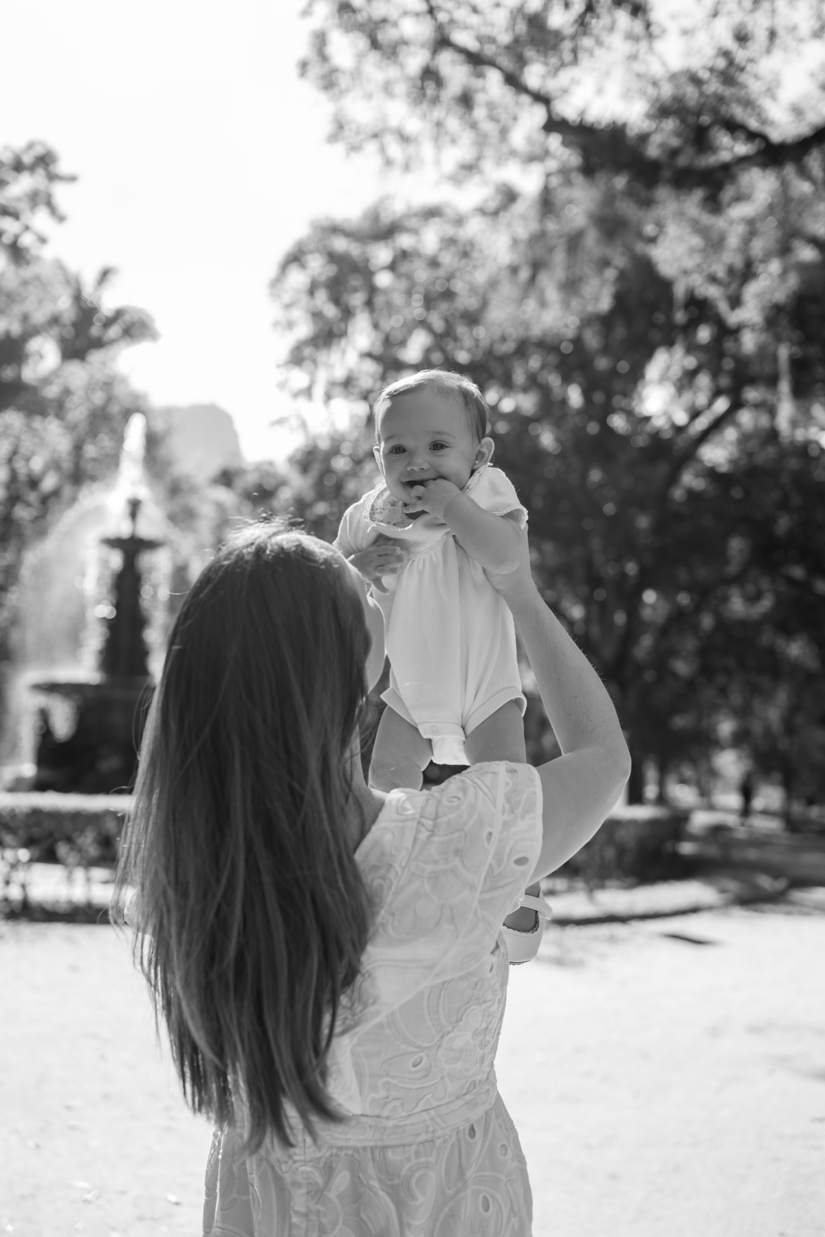 fotografia fotografa 6 meses Fernanda acompanhamento ensaio família rj Rio de Janeiro jardim botânico externo natureza