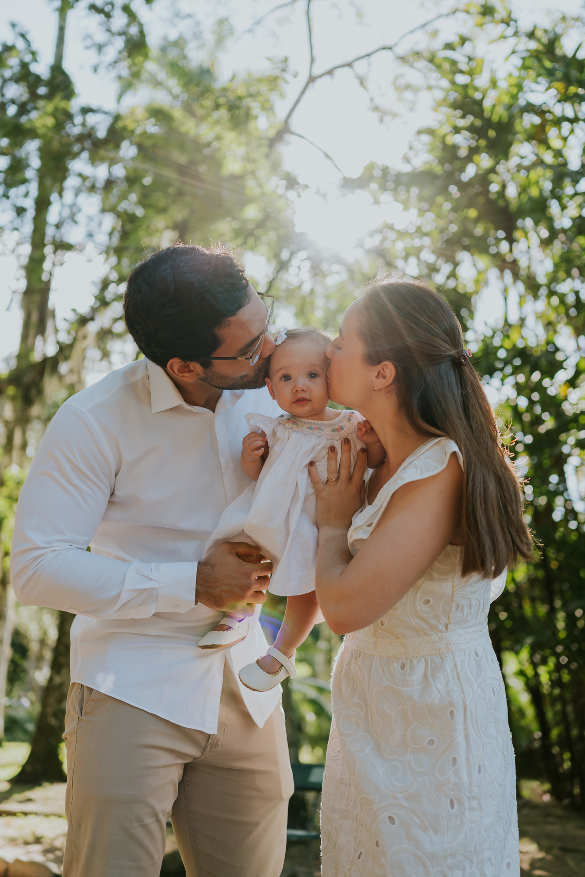 fotografia fotografa 6 meses Fernanda acompanhamento ensaio família rj Rio de Janeiro jardim botânico externo natureza