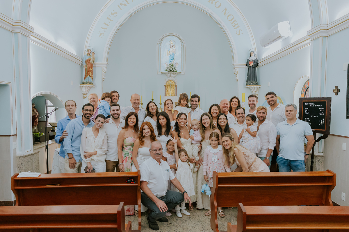 fotografia batizado batismo Rio de Janeiro rj gávea maria aurora maria Noelia igreja servas de maria fotografa família 