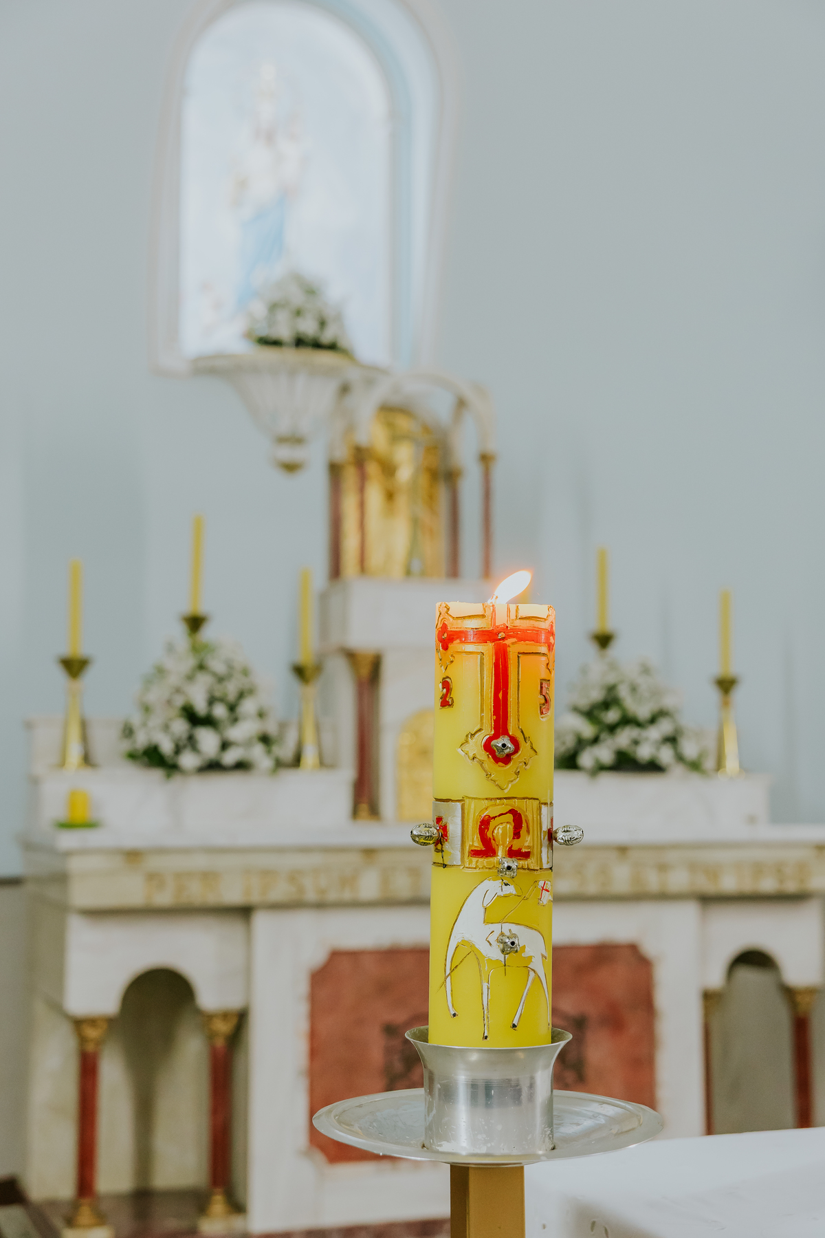 fotografia batizado batismo Rio de Janeiro rj gávea maria aurora maria Noelia igreja servas de maria fotografa família 