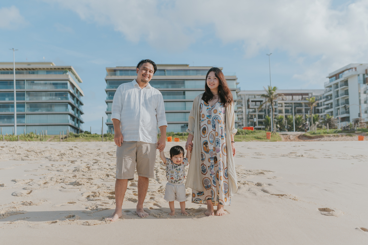 fotografia fotografa ensaio externo familia praia barra da Tijuca rio de janeiro rj sessão fotos 