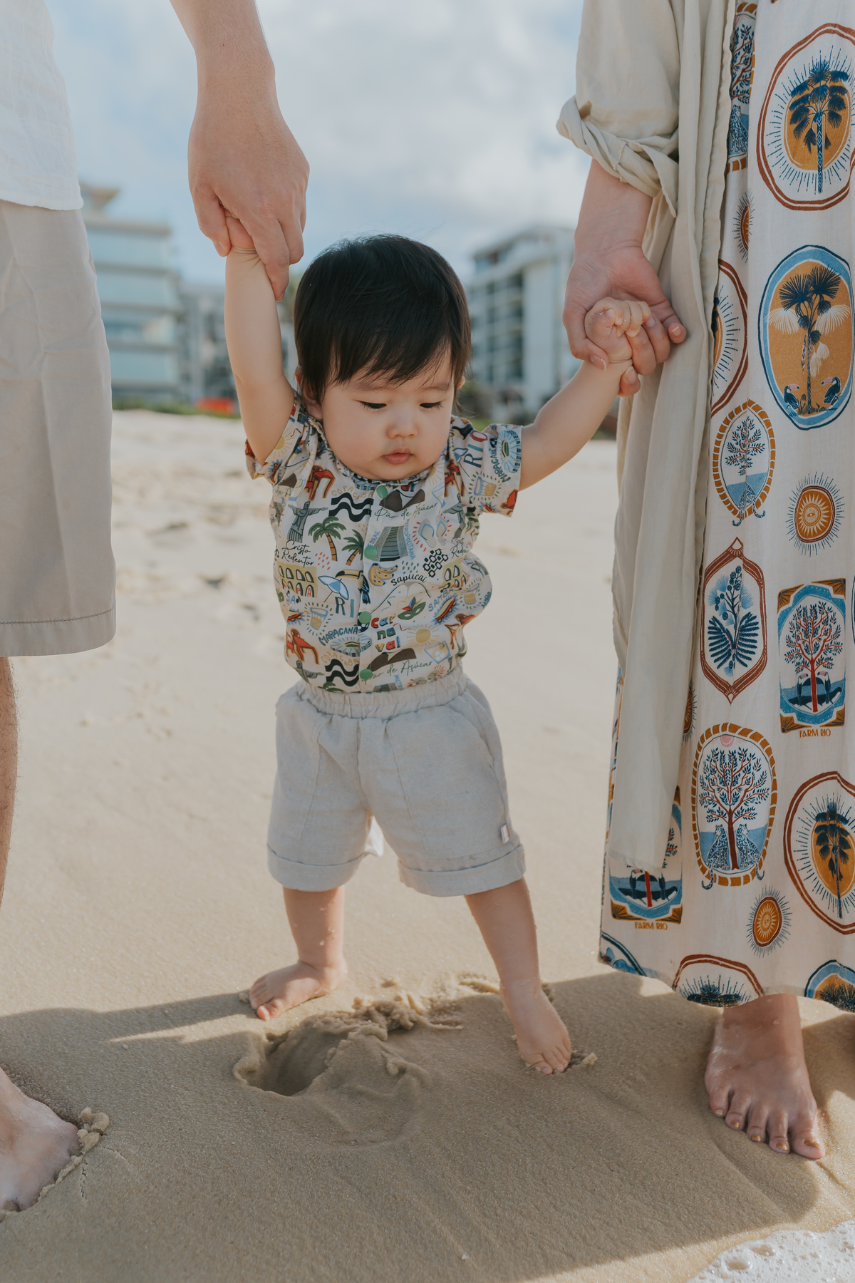 fotografia fotografa ensaio externo familia praia barra da Tijuca rio de janeiro rj sessão fotos 