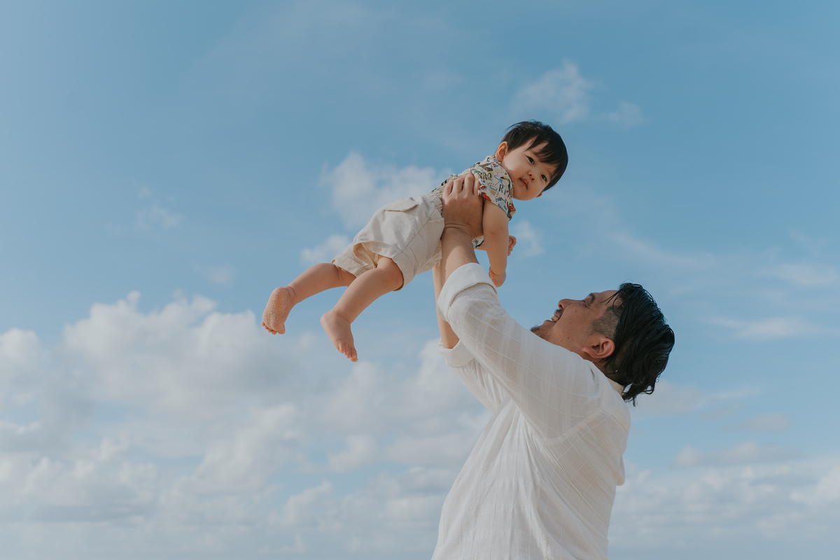 fotografia fotografa ensaio externo familia praia barra da Tijuca rio de janeiro rj sessão fotos 