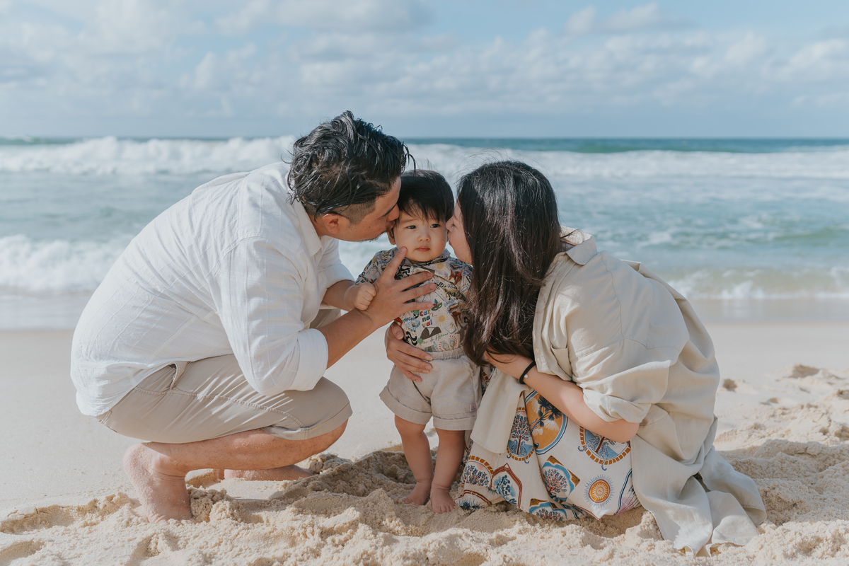 fotografia fotografa ensaio externo familia praia barra da Tijuca rio de janeiro rj sessão fotos 