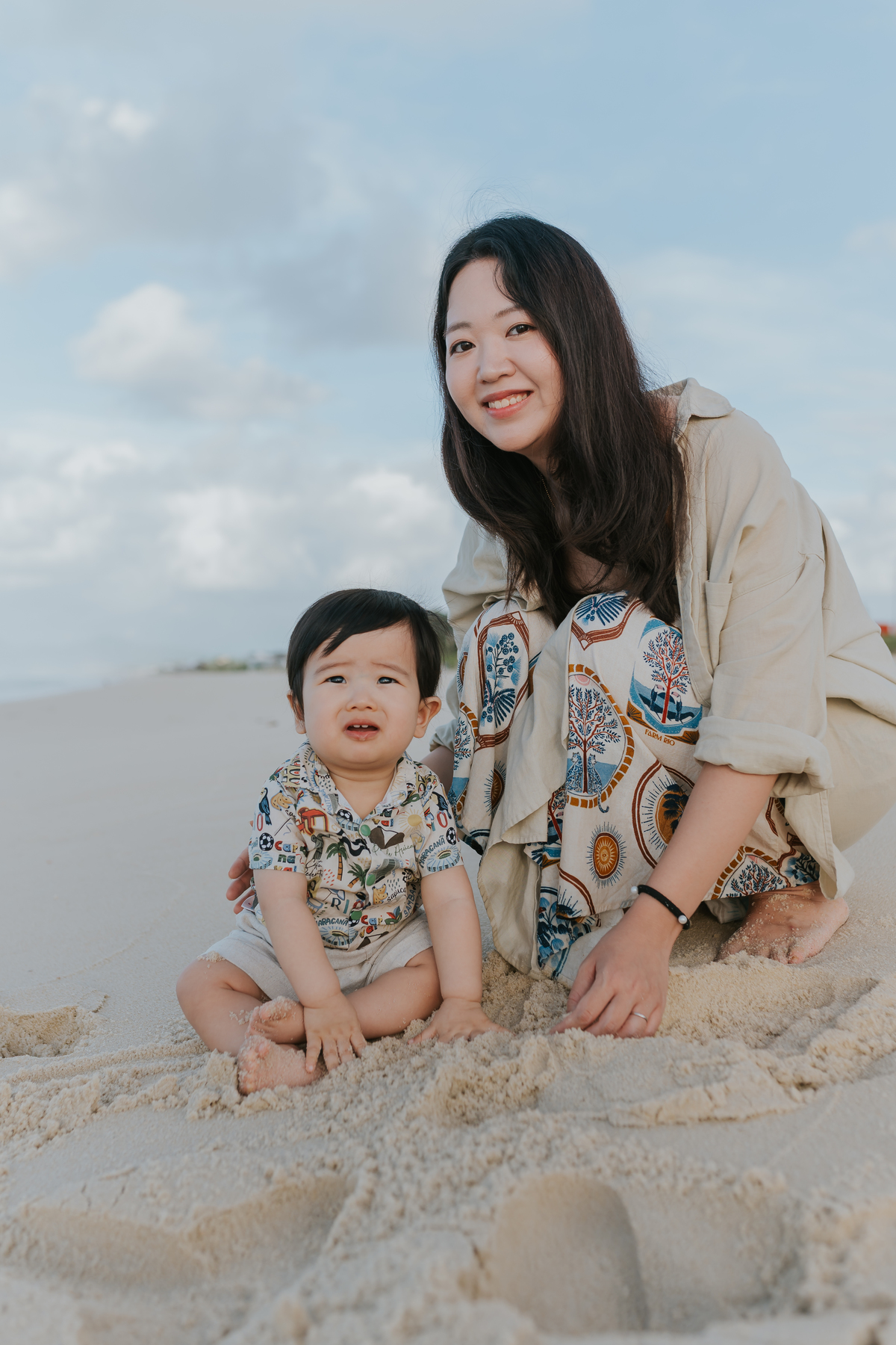 fotografia fotografa ensaio externo familia praia barra da Tijuca rio de janeiro rj sessão fotos 