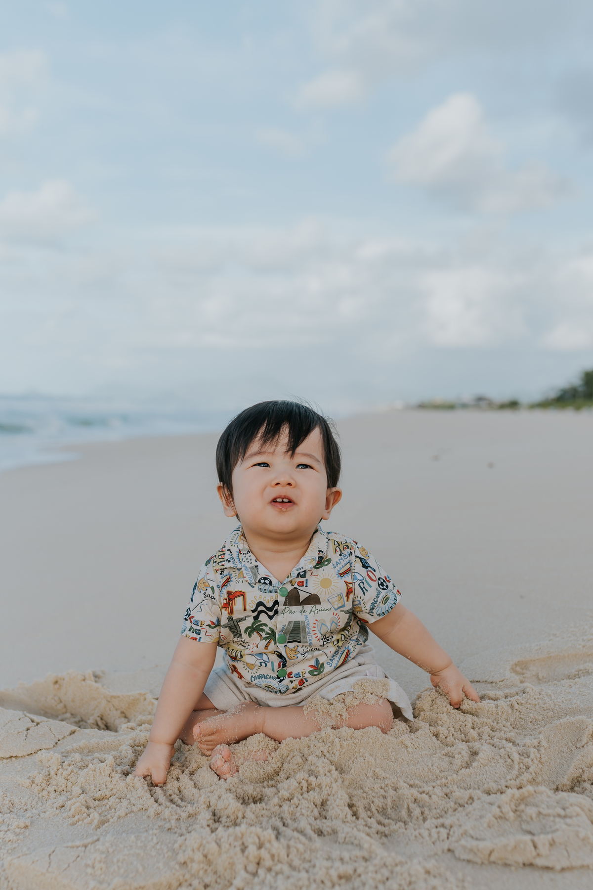 fotografia fotografa ensaio externo familia praia barra da Tijuca rio de janeiro rj sessão fotos 