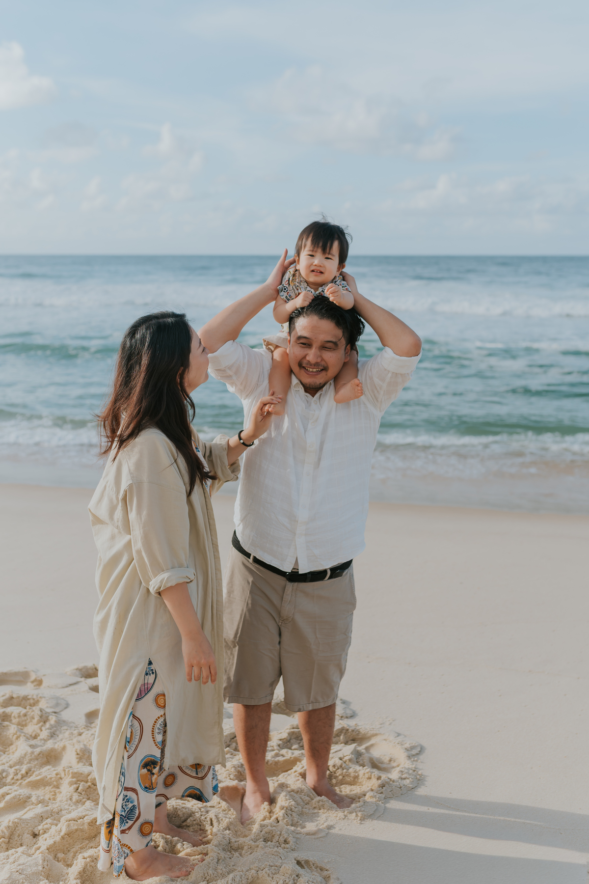 fotografia fotografa ensaio externo familia praia barra da Tijuca rio de janeiro rj sessão fotos 