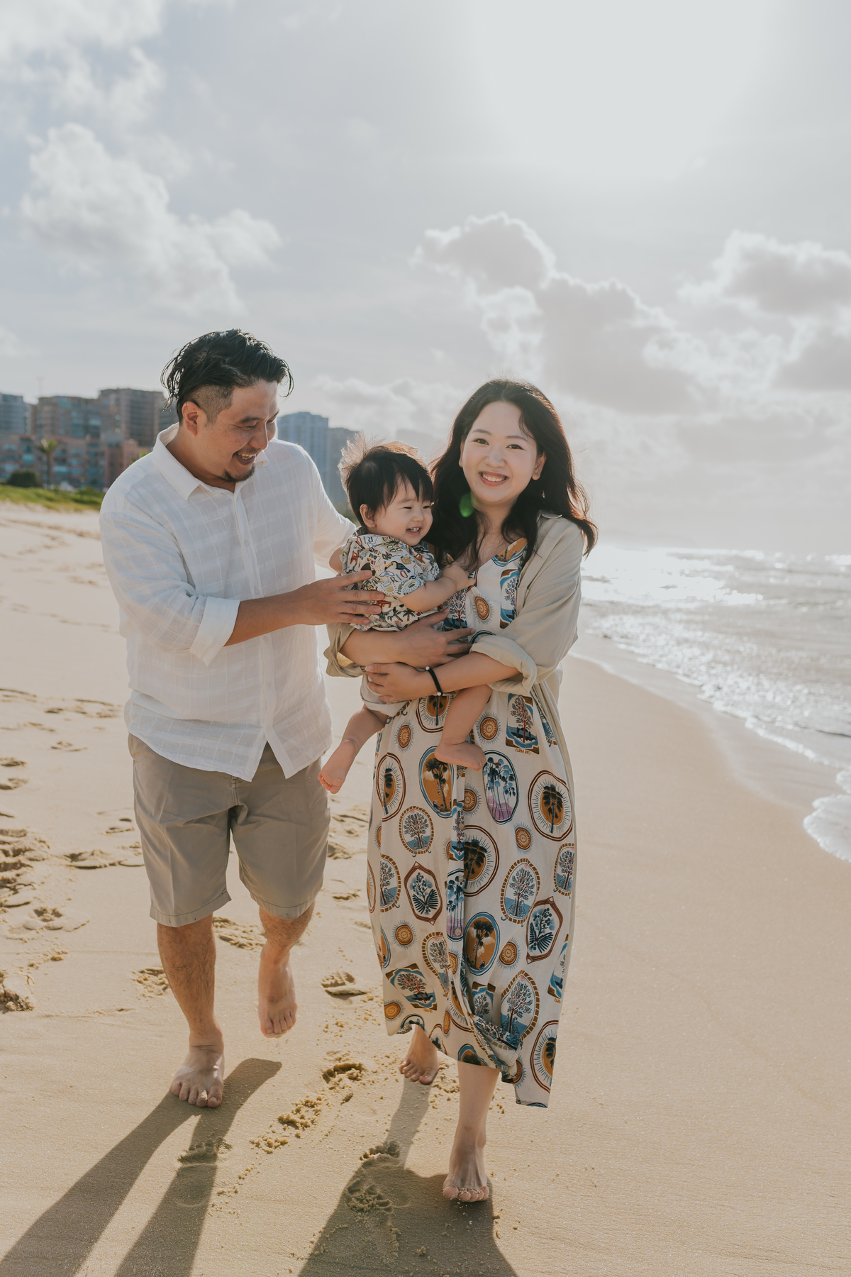 fotografia fotografa ensaio externo familia praia barra da Tijuca rio de janeiro rj sessão fotos 