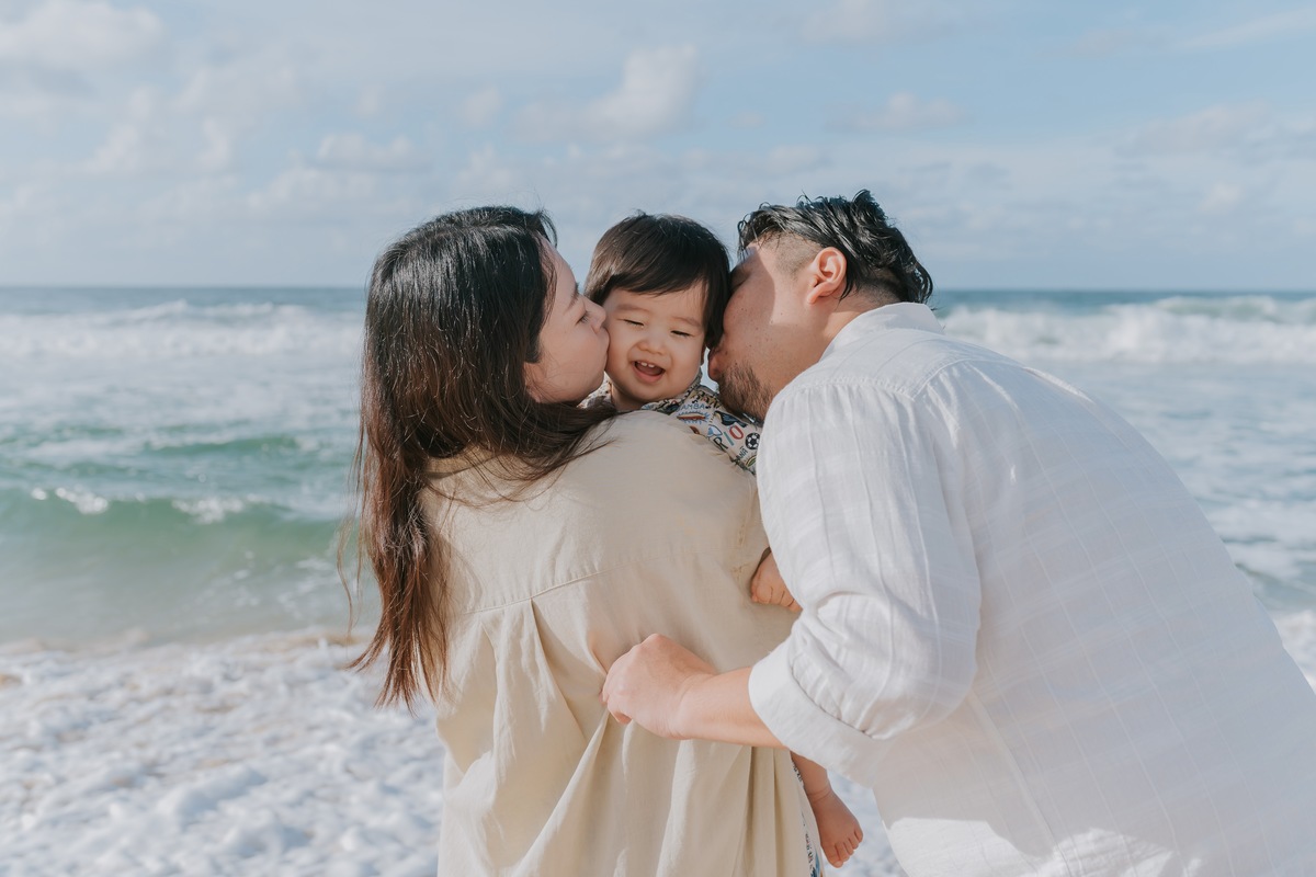 fotografia fotografa ensaio externo familia praia barra da Tijuca rio de janeiro rj sessão fotos 