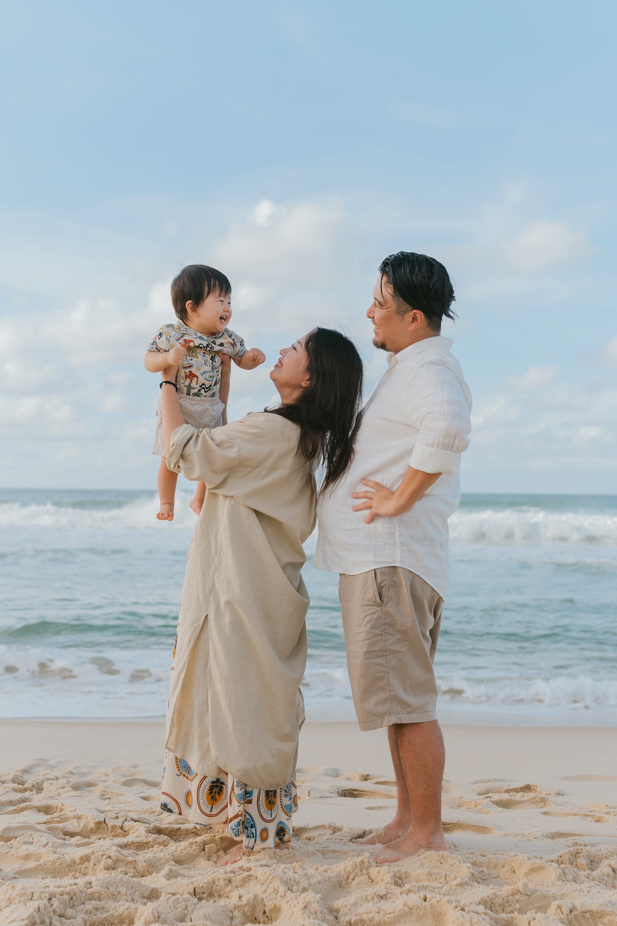 fotografia fotografa ensaio externo familia praia barra da Tijuca rio de janeiro rj sessão fotos 