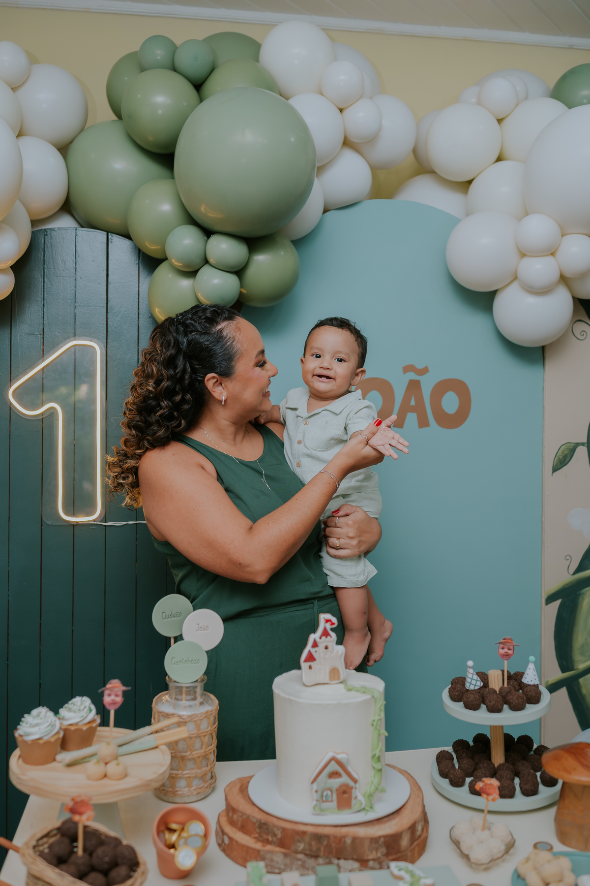 fotografa fotografia 1 ano Joao casa de festas na arvore recreio dos bandeirantes rio de janeiro rj tema Joao e o pé de feijão familia 