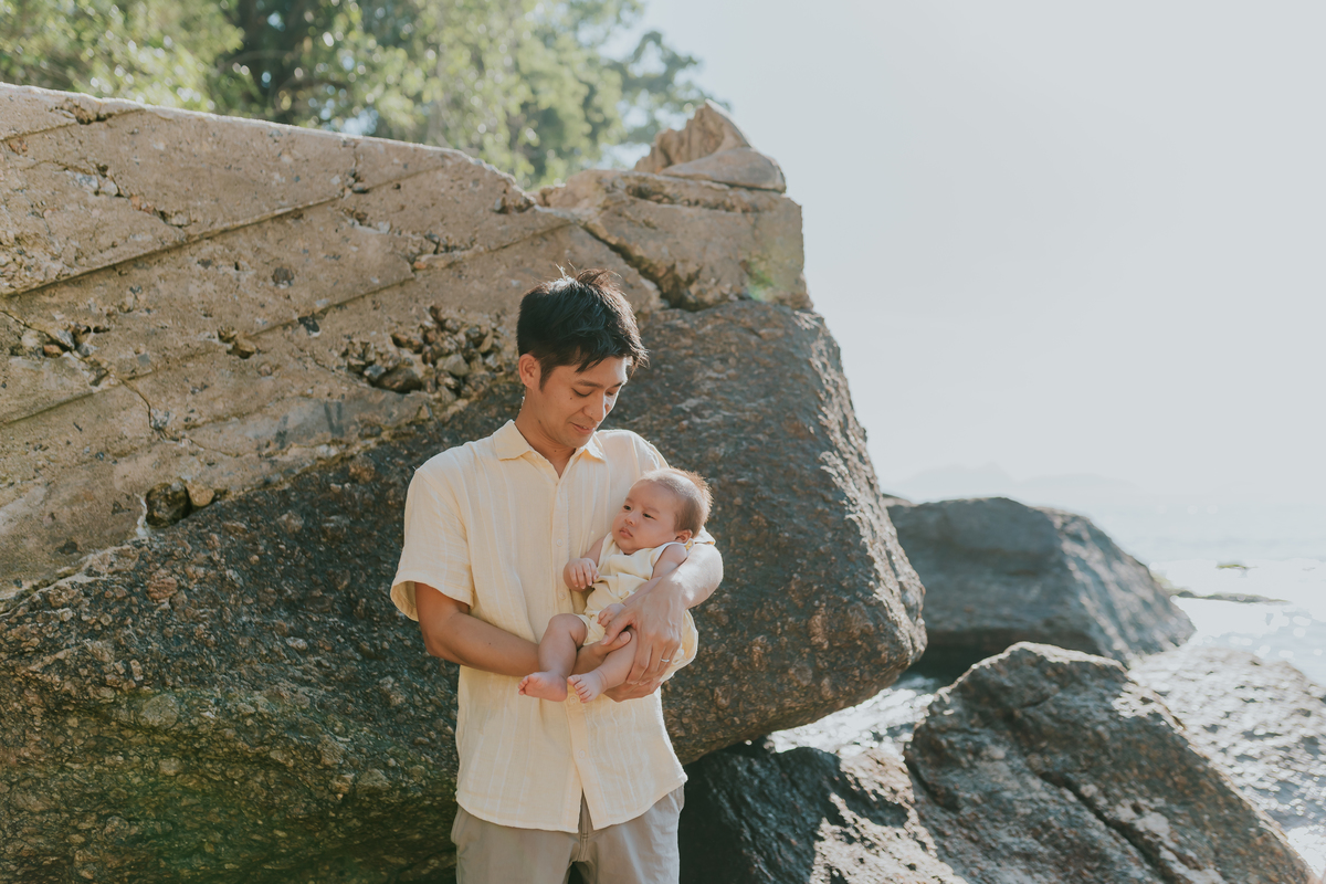fotografia fotografa familia externo praia vermelha urca Rio de Janeiro rj crianças japonesas 