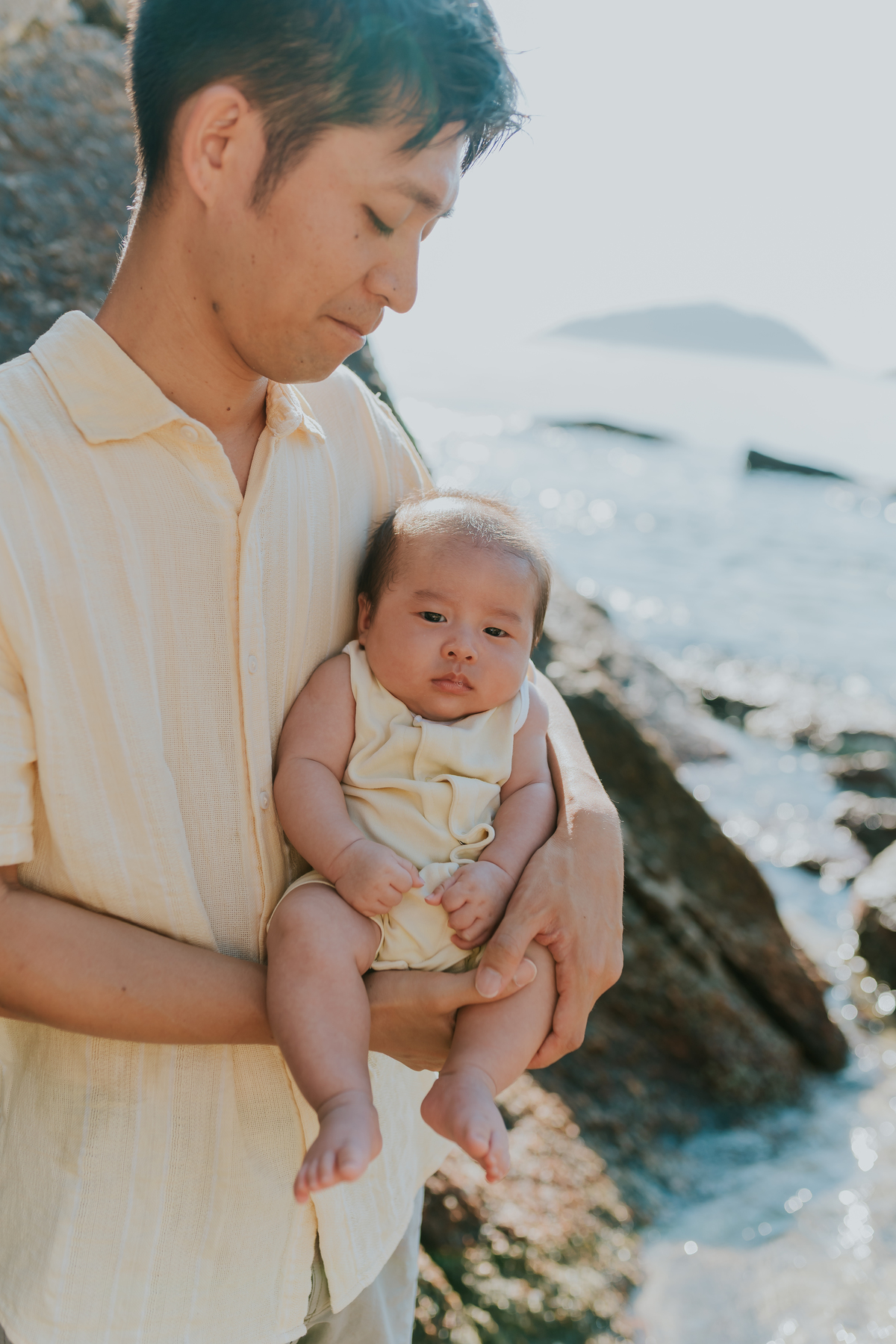 fotografia fotografa familia externo praia vermelha urca Rio de Janeiro rj crianças japonesas 