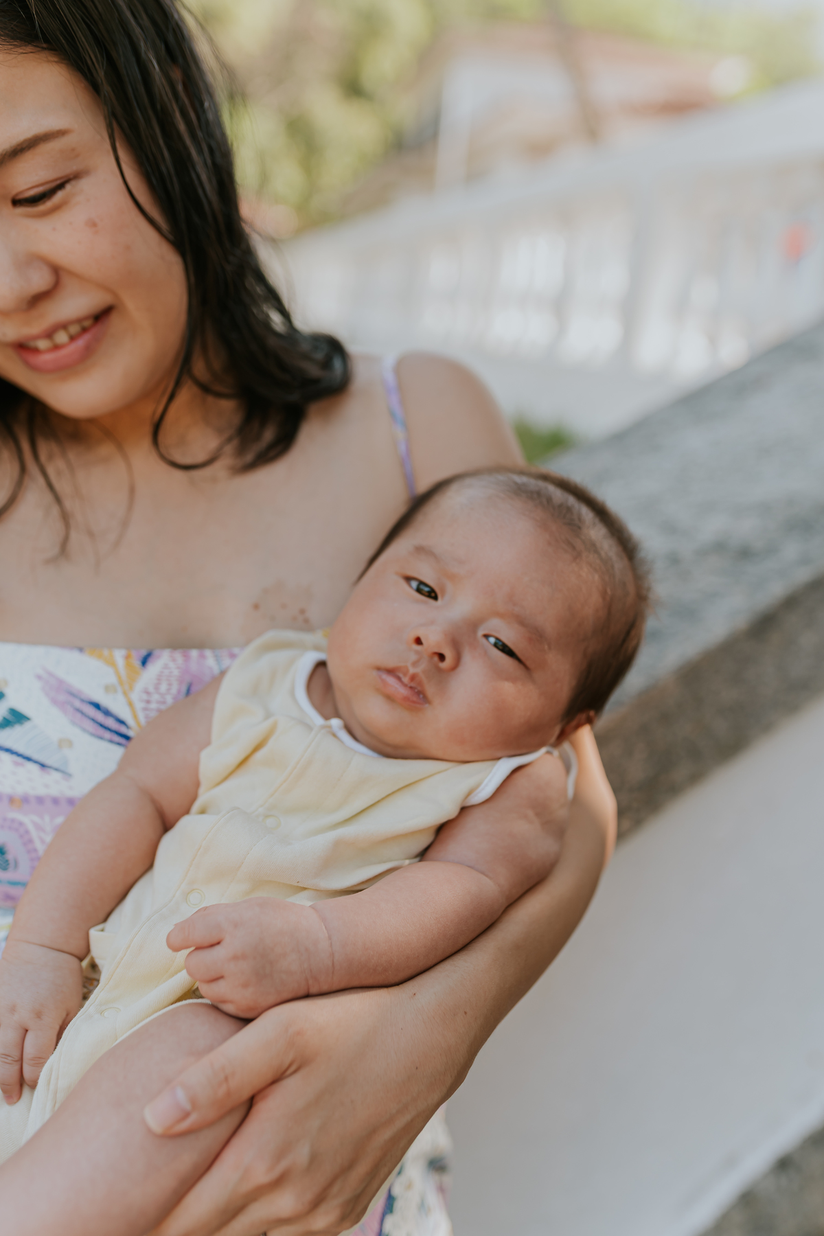 fotografia fotografa familia externo praia vermelha urca Rio de Janeiro rj crianças japonesas 