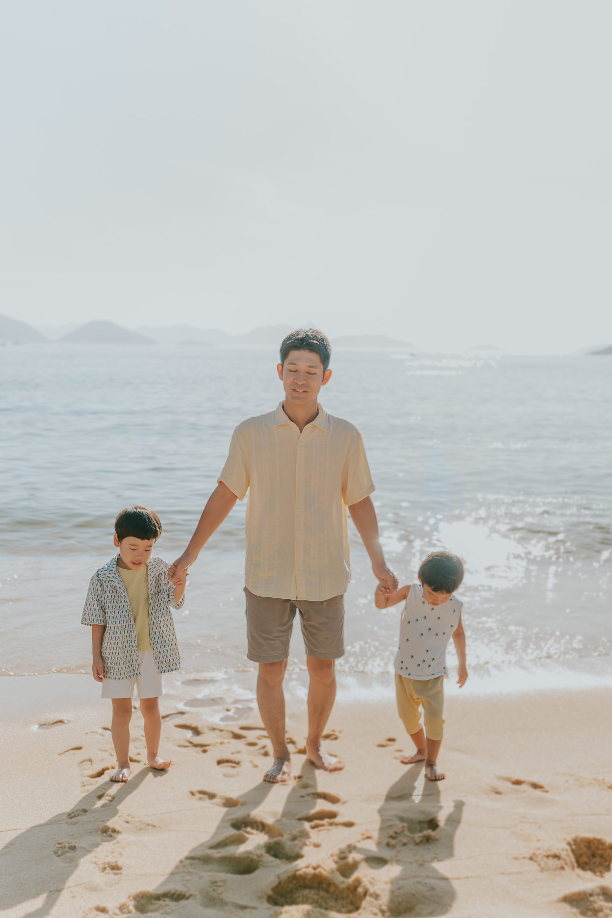 fotografia fotografa familia externo praia vermelha urca Rio de Janeiro rj crianças japonesas 