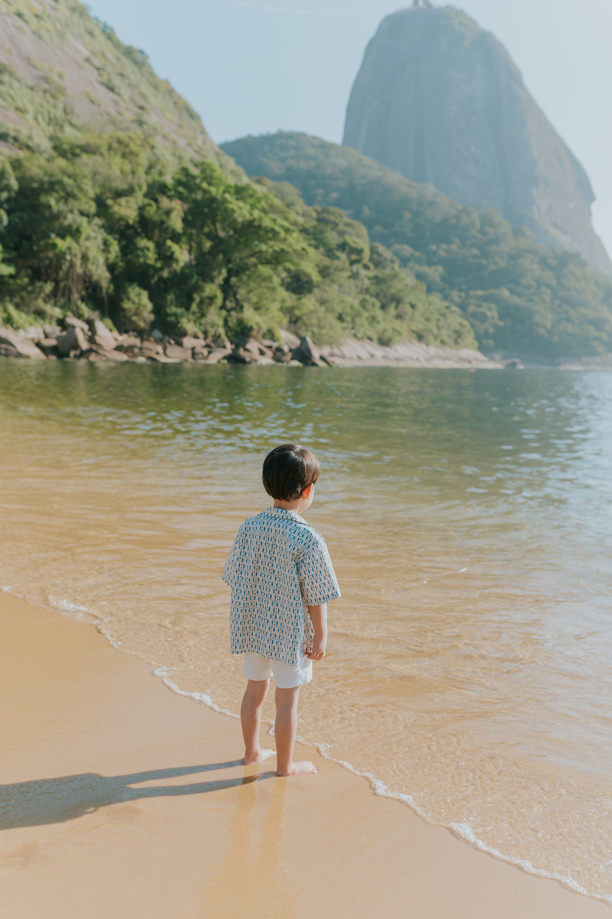 fotografia fotografa familia externo praia vermelha urca Rio de Janeiro rj crianças japonesas 