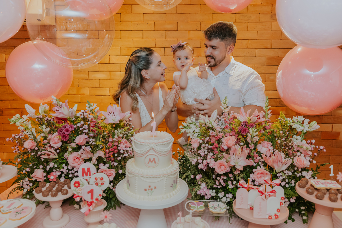 fotografia fotografa festa infantil 1 ano Manuela Río de Janeiro rj niteroi familia Icarai tema flores 