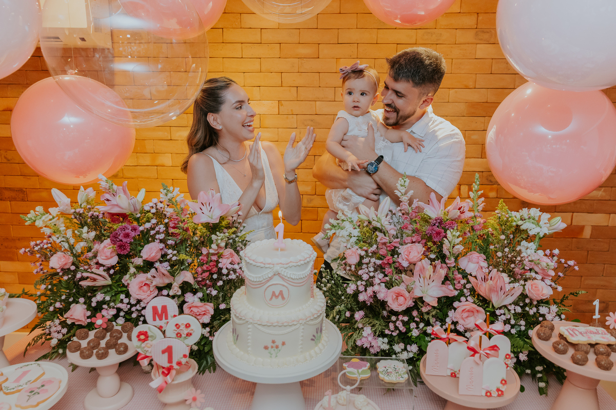 fotografia fotografa festa infantil 1 ano Manuela Río de Janeiro rj niteroi familia Icarai tema flores 