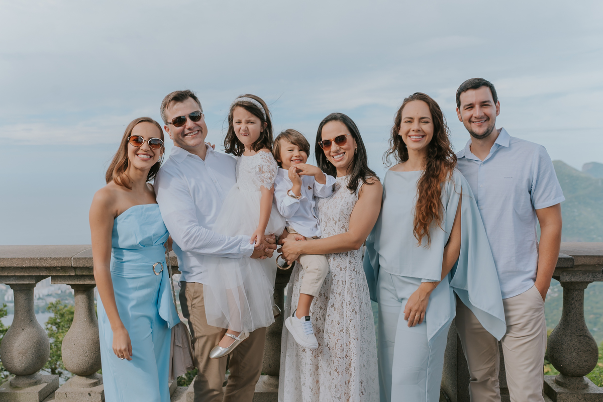 fotografia fotografa familia batizado batismo Pedro luiza irmaos cristo redentor rj rio de janeiro