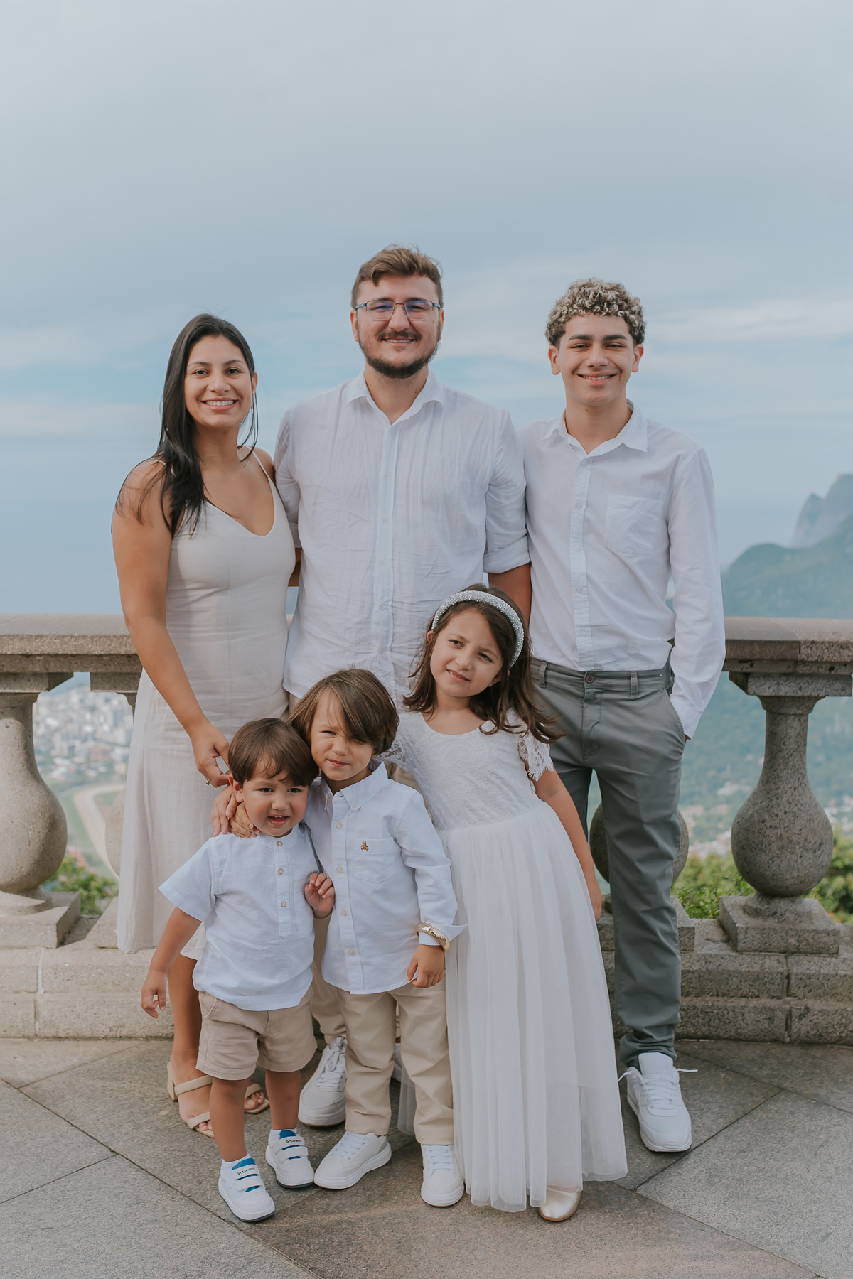 fotografia fotografa familia batizado batismo Pedro luiza irmaos cristo redentor rj rio de janeiro