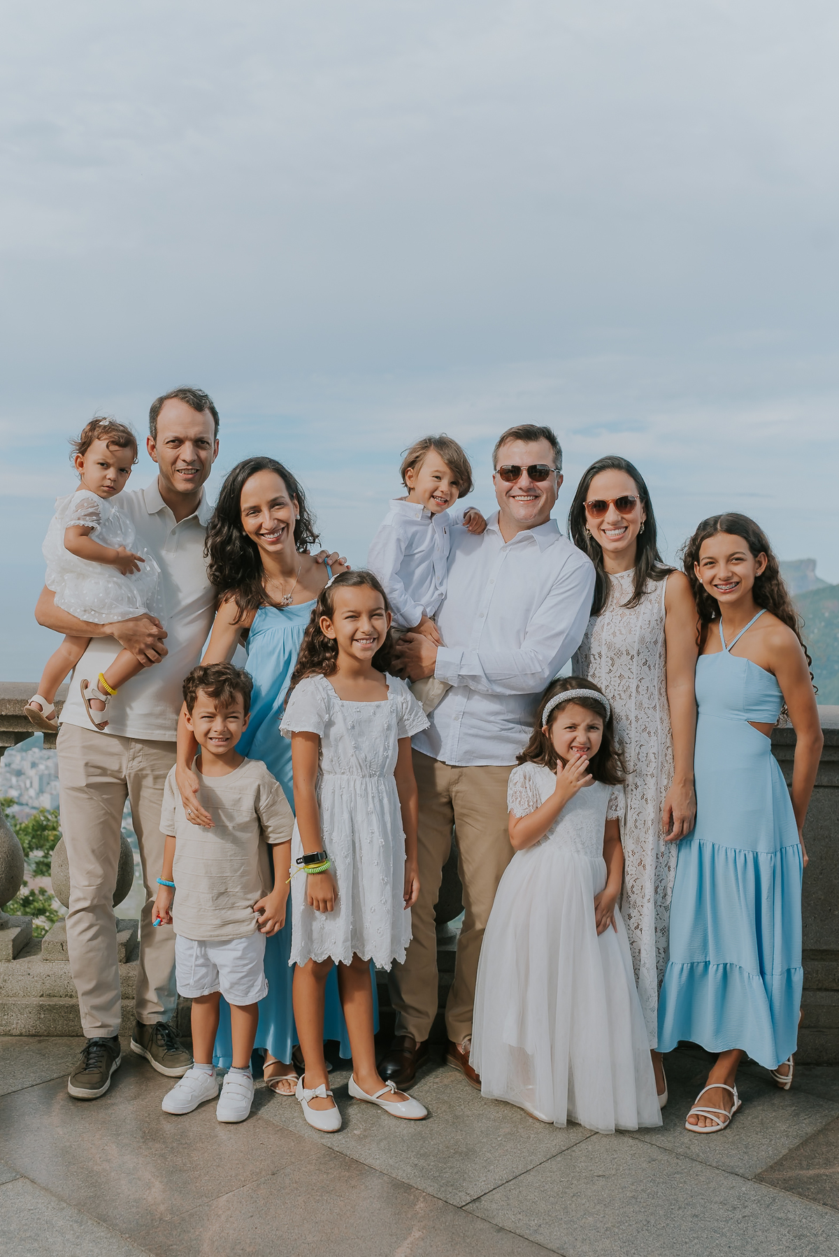 fotografia fotografa familia batizado batismo Pedro luiza irmaos cristo redentor rj rio de janeiro