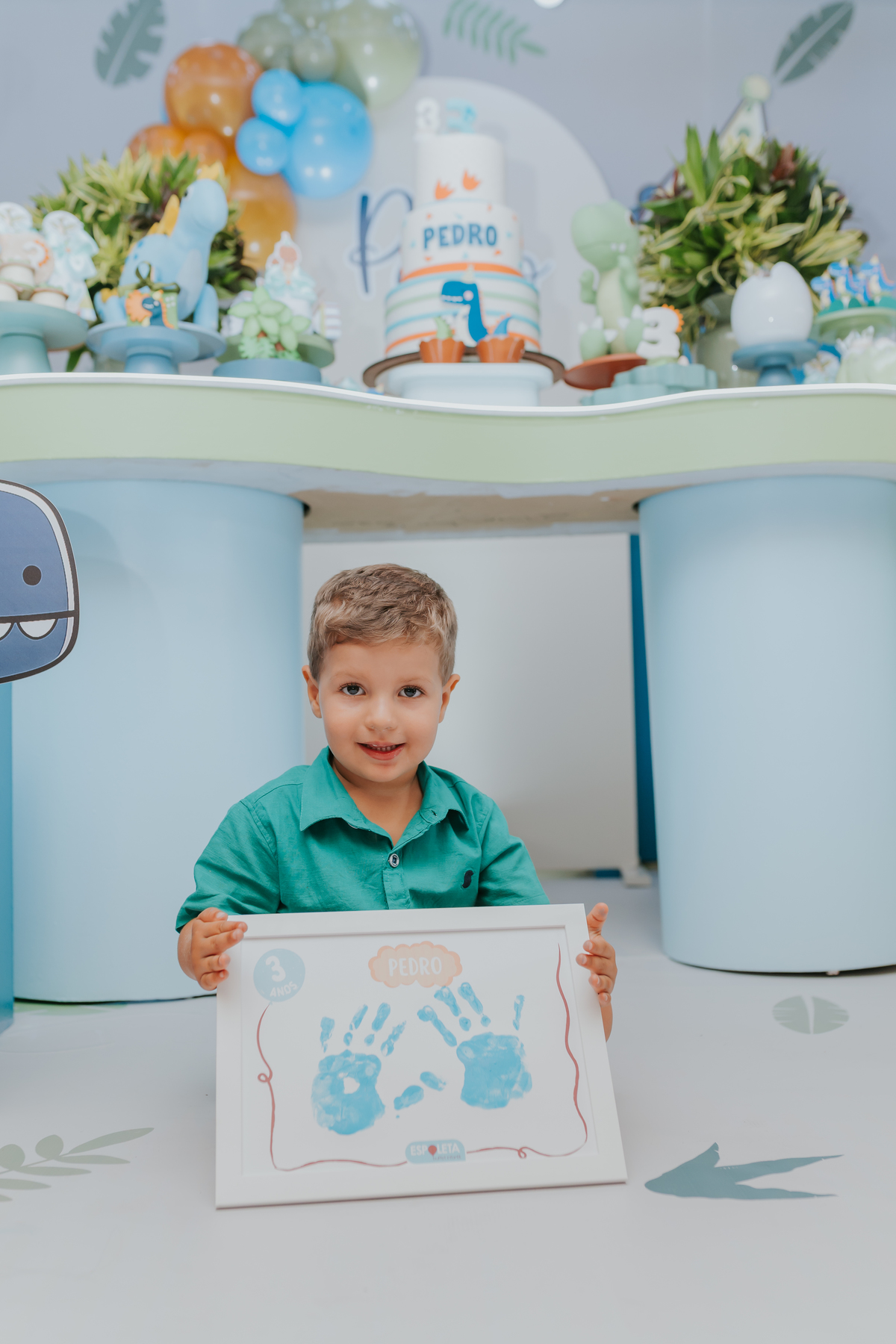 fotografia fotografa festa infantil rj Rio de Janeiro Botafogo espoleta buffet casa de festas 3 anos Pedro tema dinossauro 
