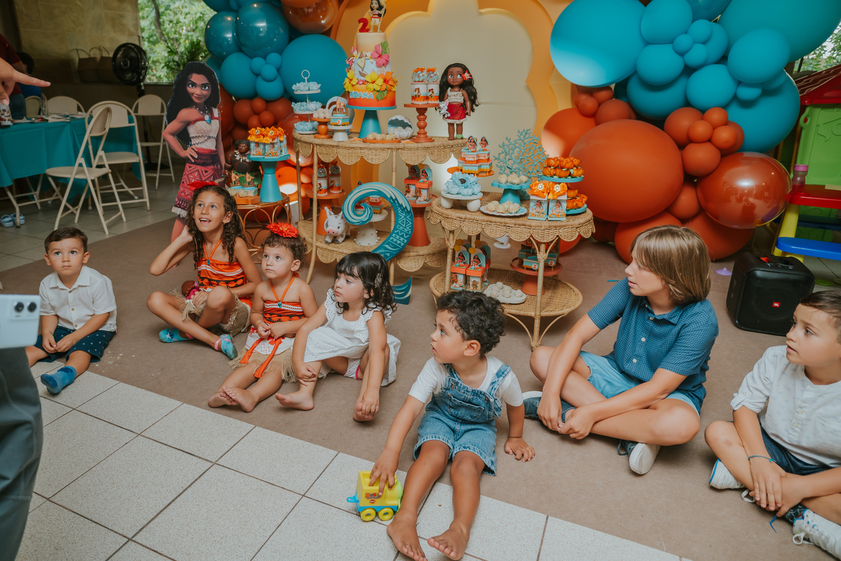 fotografia festa infantil fotografa familia Río de Janeiro Tijuca rj 2 anos Cecilia tema Moana play bruna Guerson 