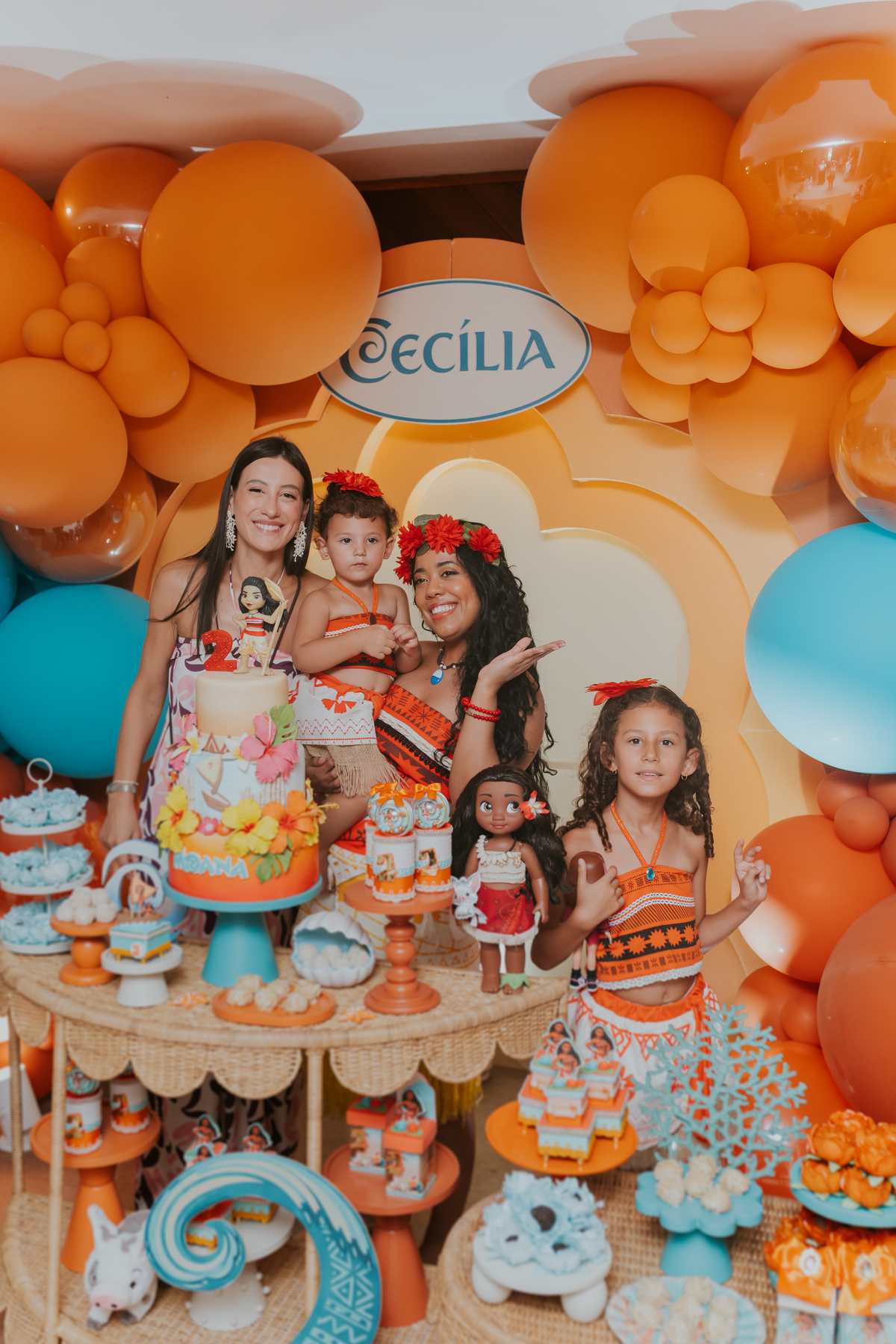 fotografia festa infantil fotografa familia Río de Janeiro Tijuca rj 2 anos Cecilia tema Moana play bruna Guerson 