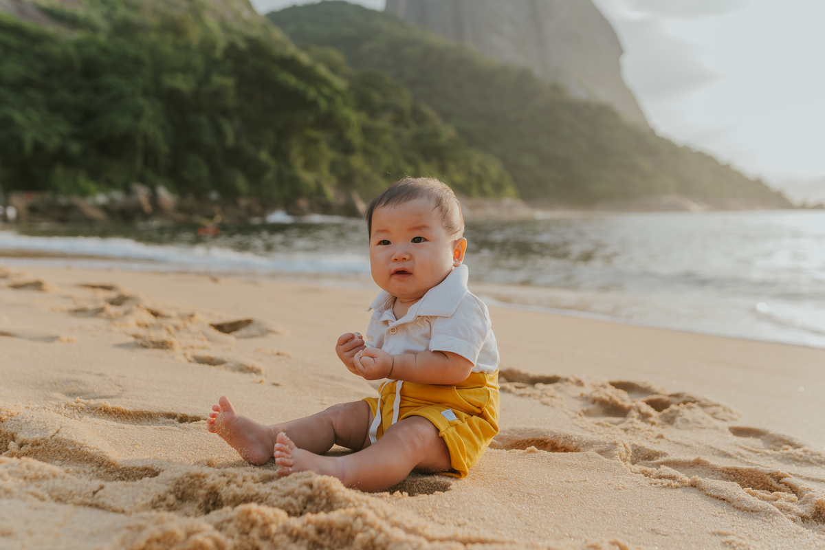 fotografia fotografa ensaio sessão externa na praia vermelha urca Rio de Janeiro rj bruna Guerson japoneses 