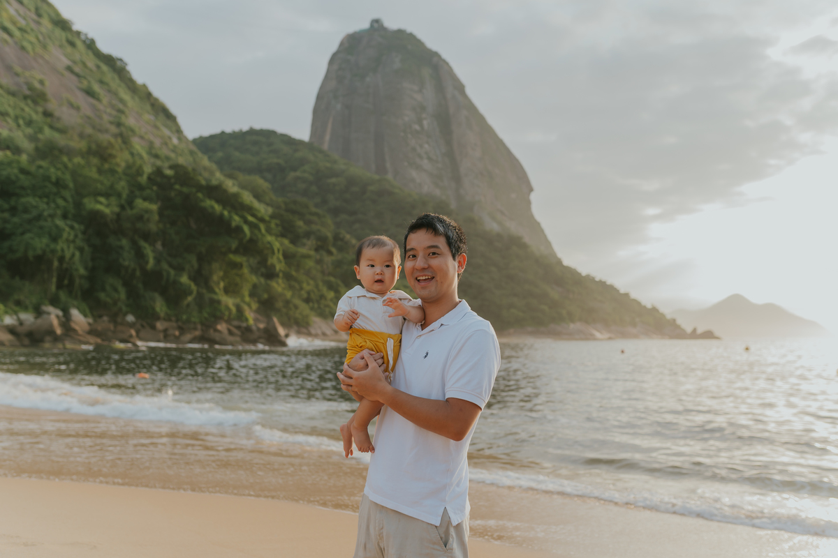 fotografia fotografa ensaio sessão externa na praia vermelha urca Rio de Janeiro rj bruna Guerson japoneses 