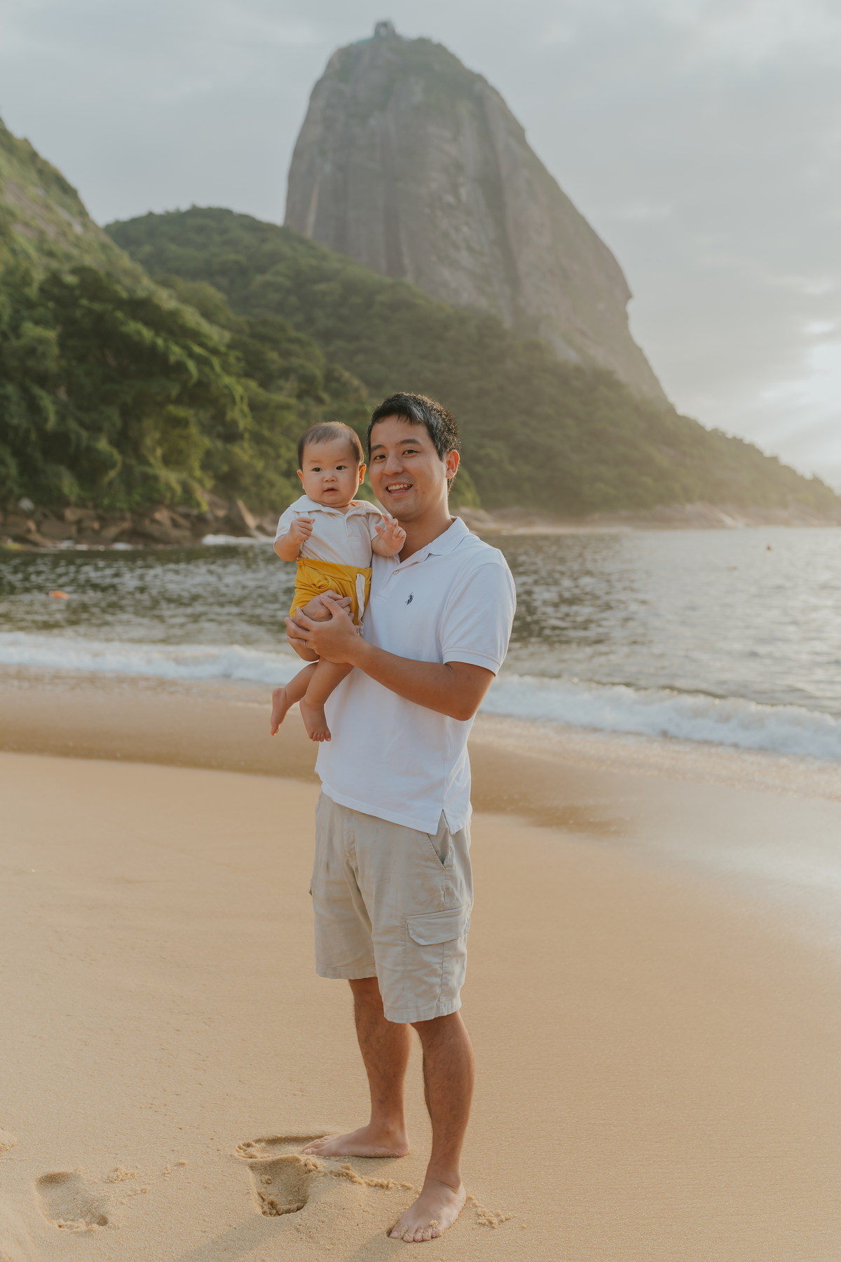 fotografia fotografa ensaio sessão externa na praia vermelha urca Rio de Janeiro rj bruna Guerson japoneses 