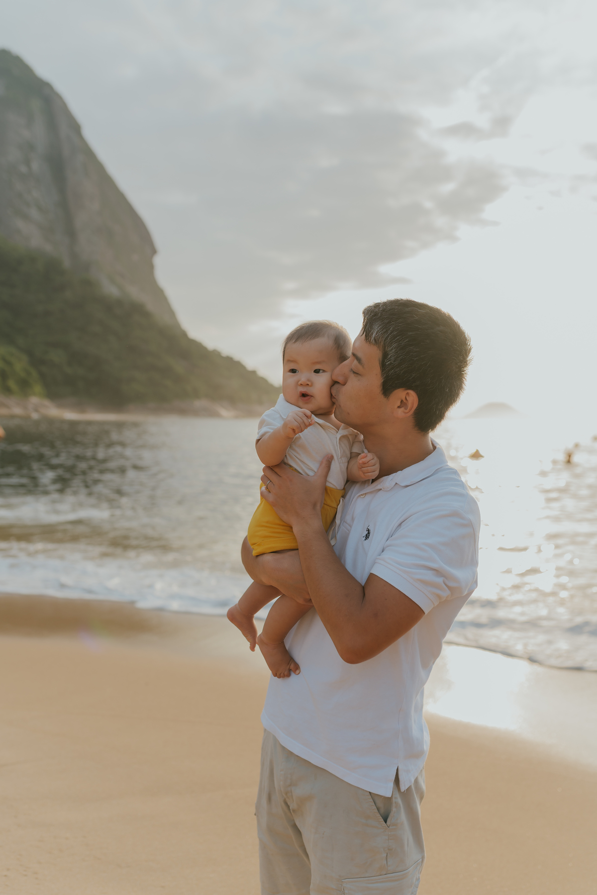 fotografia fotografa ensaio sessão externa na praia vermelha urca Rio de Janeiro rj bruna Guerson japoneses 
