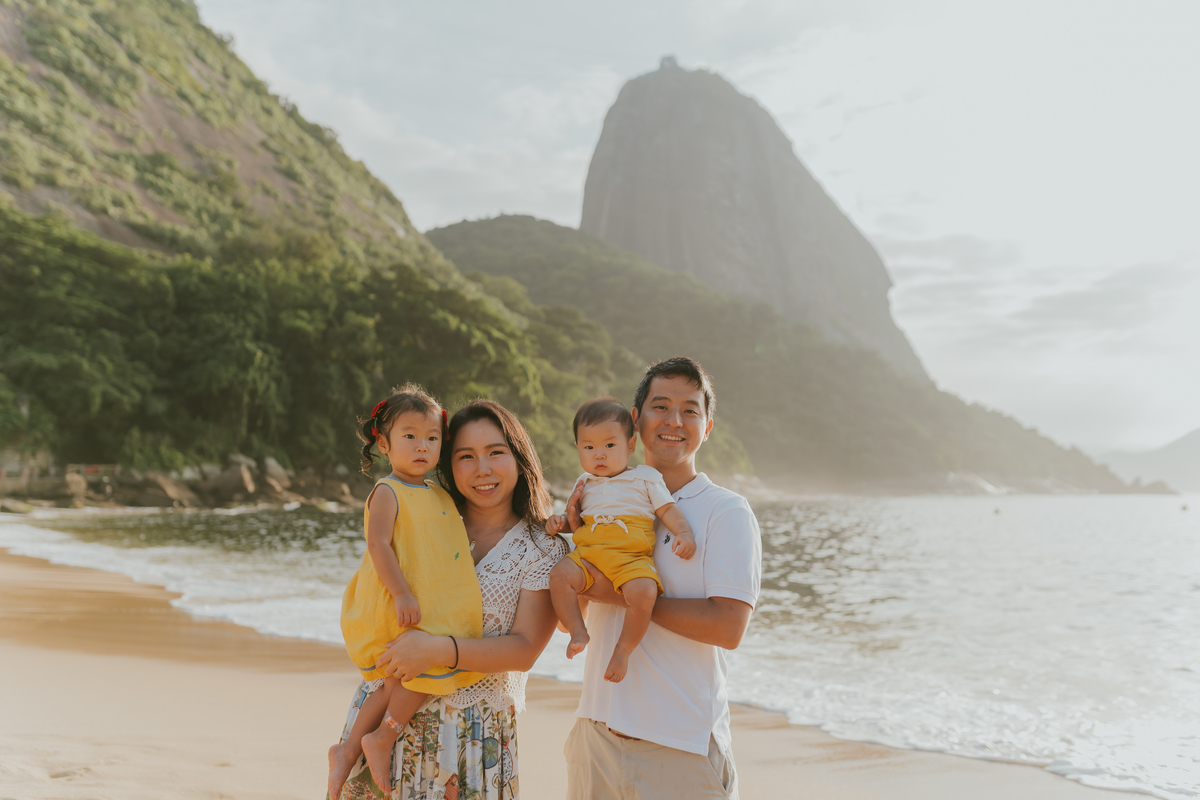 fotografia fotografa ensaio sessão externa na praia vermelha urca Rio de Janeiro rj bruna Guerson japoneses 