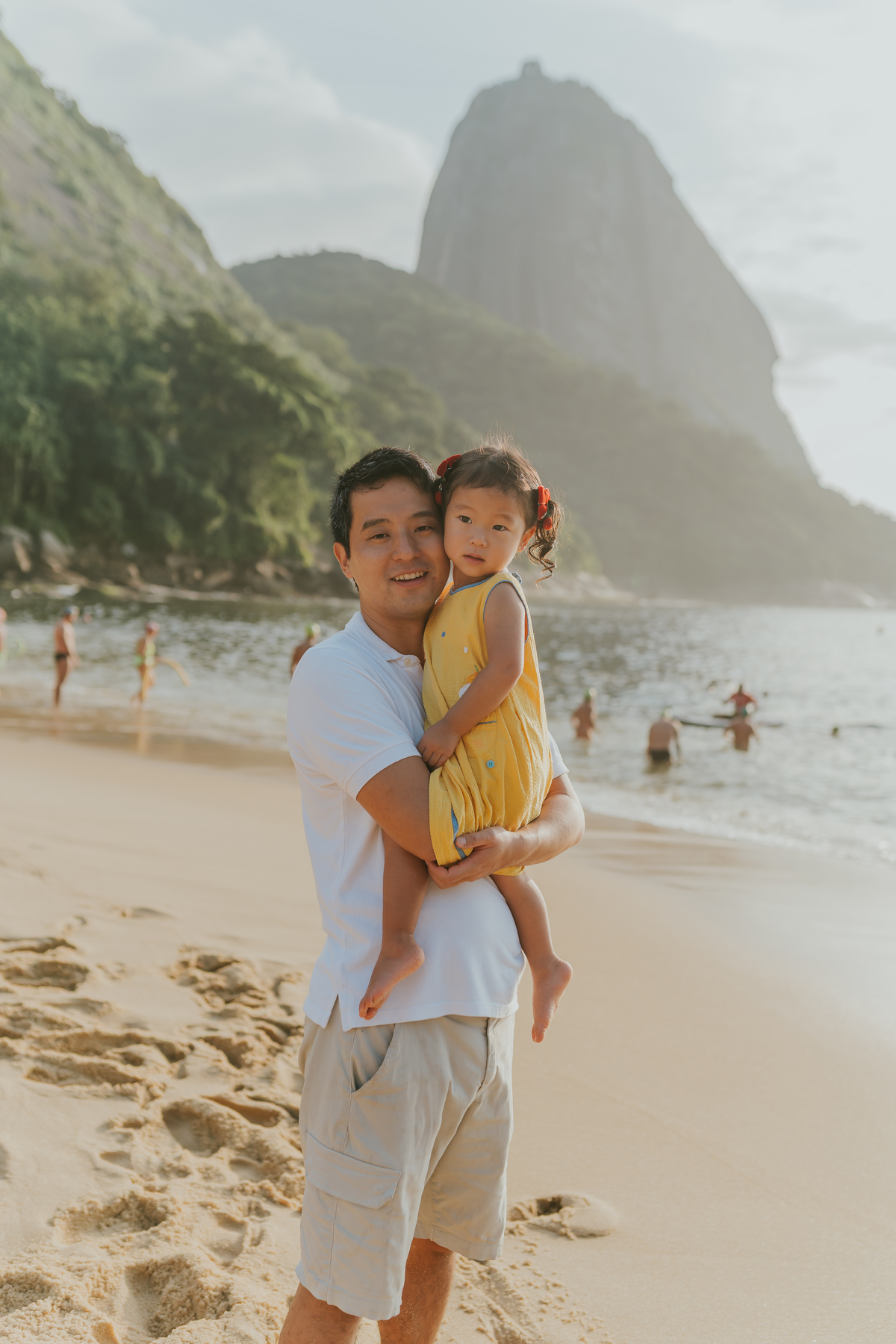 fotografia fotografa ensaio sessão externa na praia vermelha urca Rio de Janeiro rj bruna Guerson japoneses 