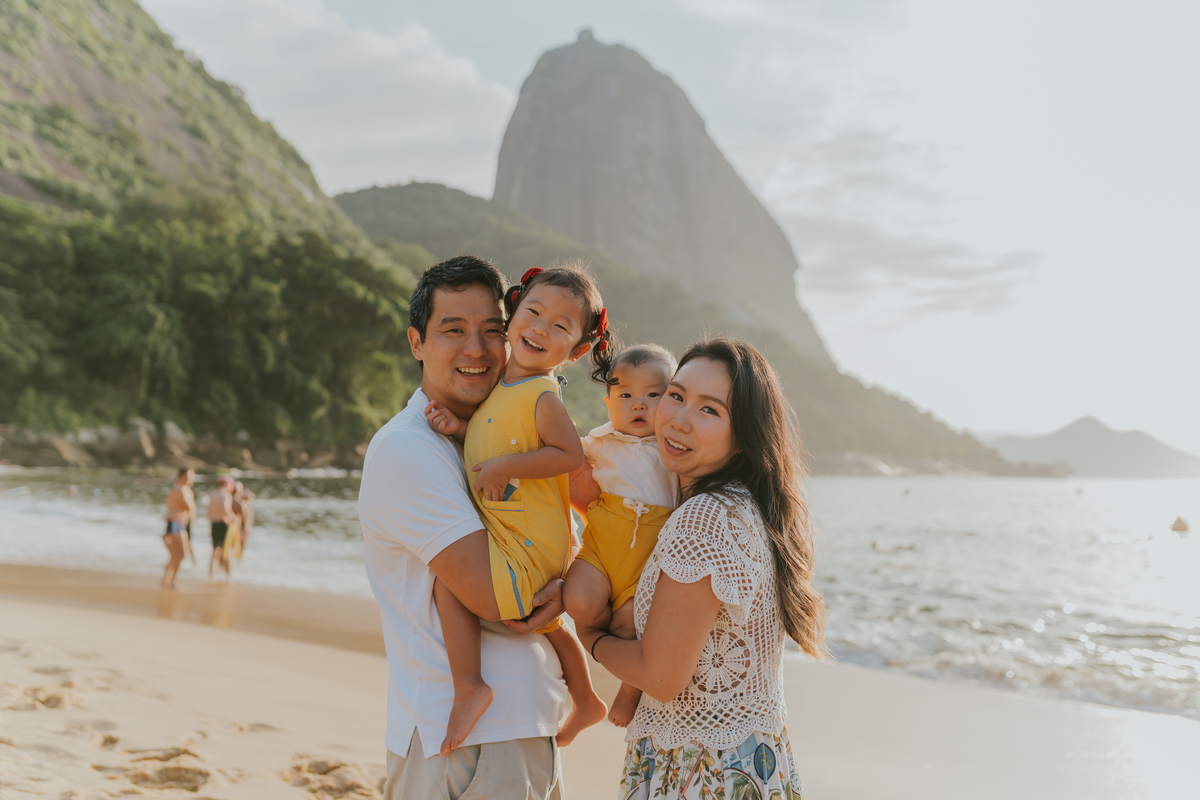 fotografia fotografa ensaio sessão externa na praia vermelha urca Rio de Janeiro rj bruna Guerson japoneses 