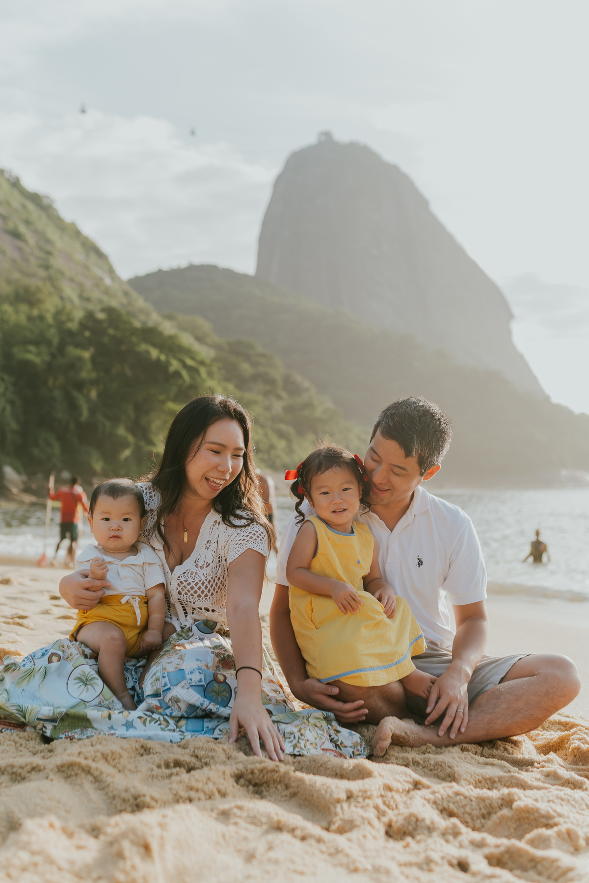 fotografia fotografa ensaio sessão externa na praia vermelha urca Rio de Janeiro rj bruna Guerson japoneses 