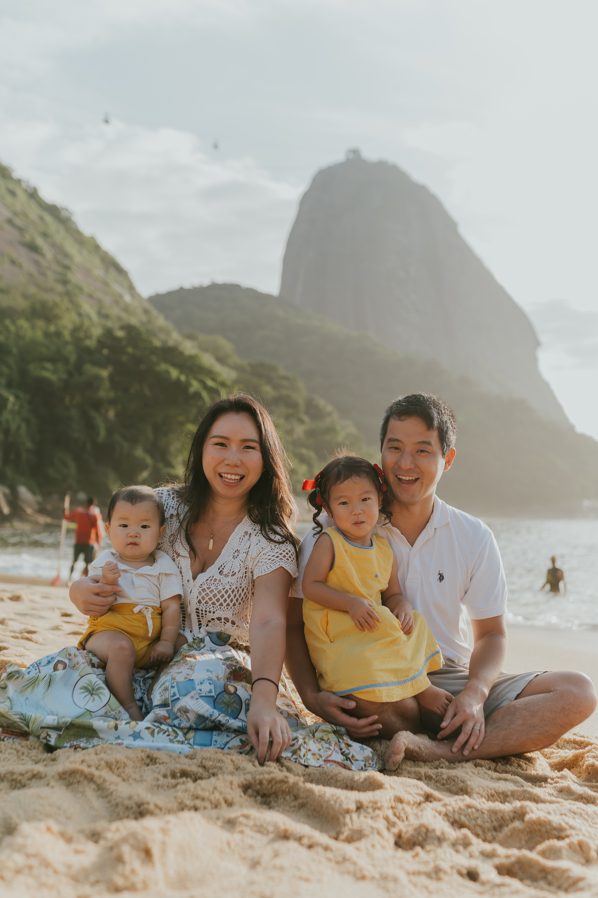 fotografia fotografa ensaio sessão externa na praia vermelha urca Rio de Janeiro rj bruna Guerson japoneses 