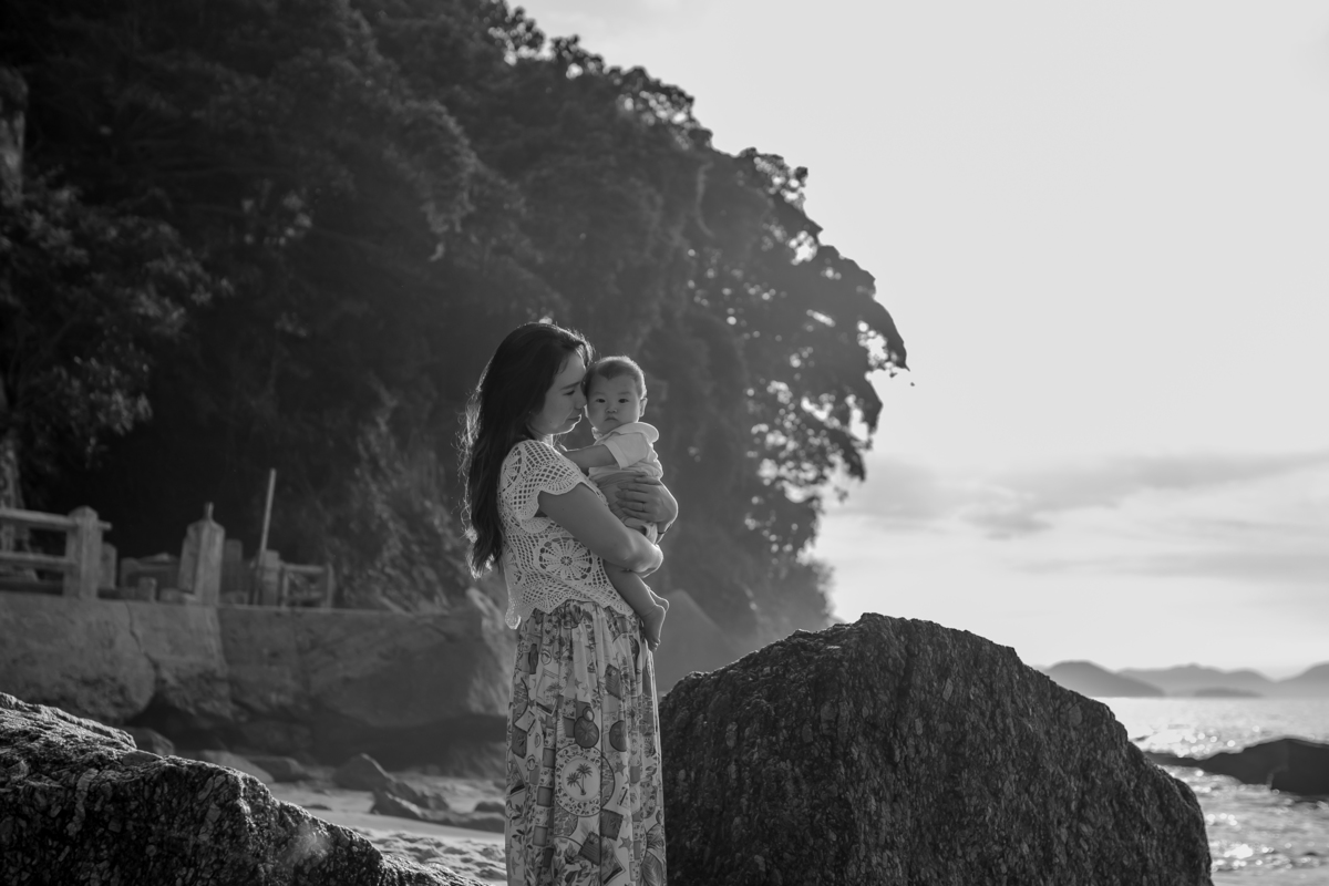 fotografia fotografa ensaio sessão externa na praia vermelha urca Rio de Janeiro rj bruna Guerson japoneses 